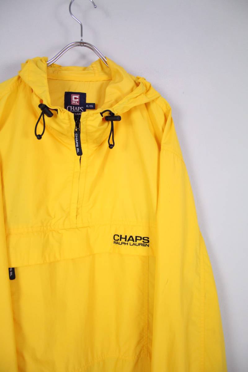 1990's CHAPS RALPH LAUREN 名作 ナイロンアノラックパーカー【FF-4253