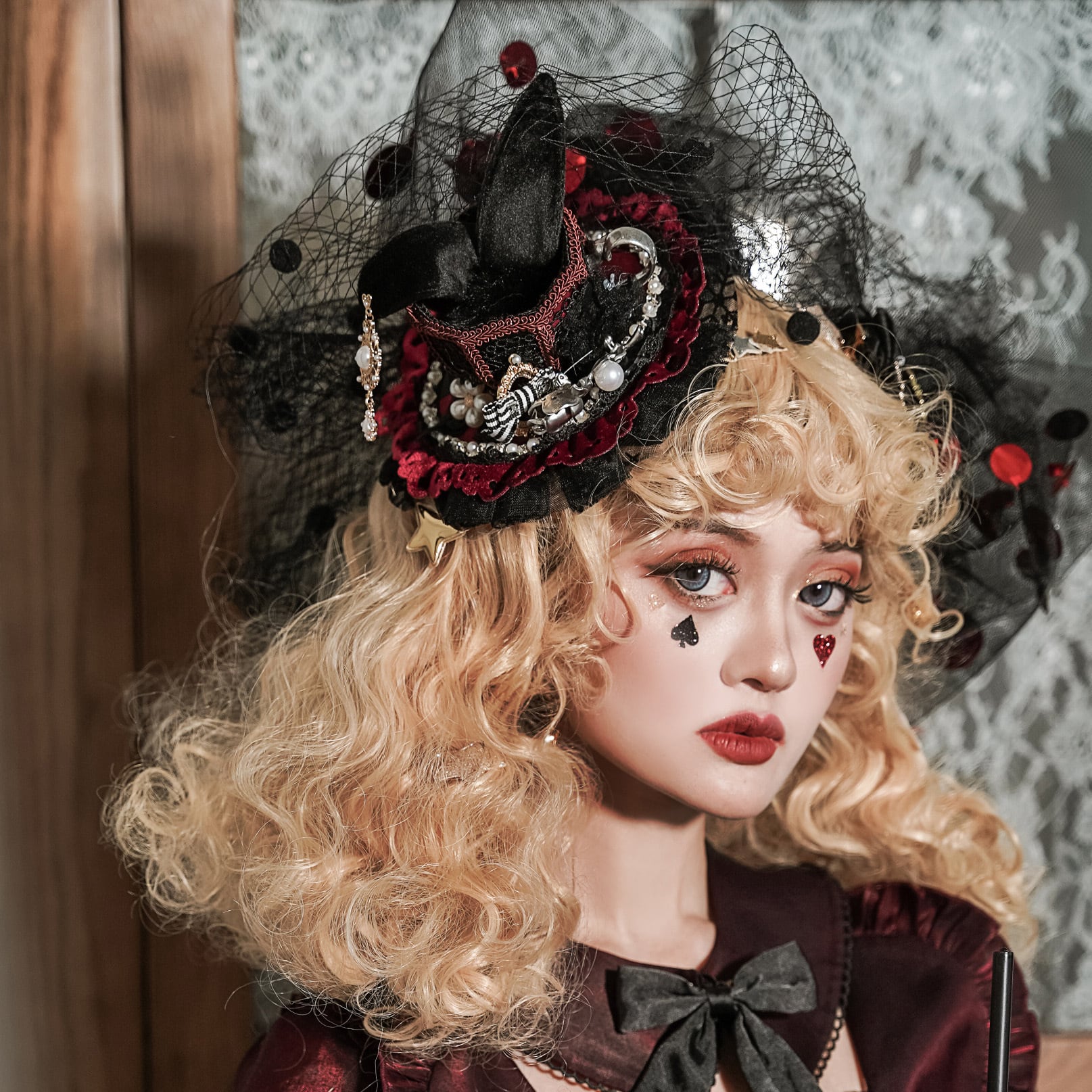 Drink me 兎耳ティーカップ帽子 カクテルハット | HoshibakoWorks