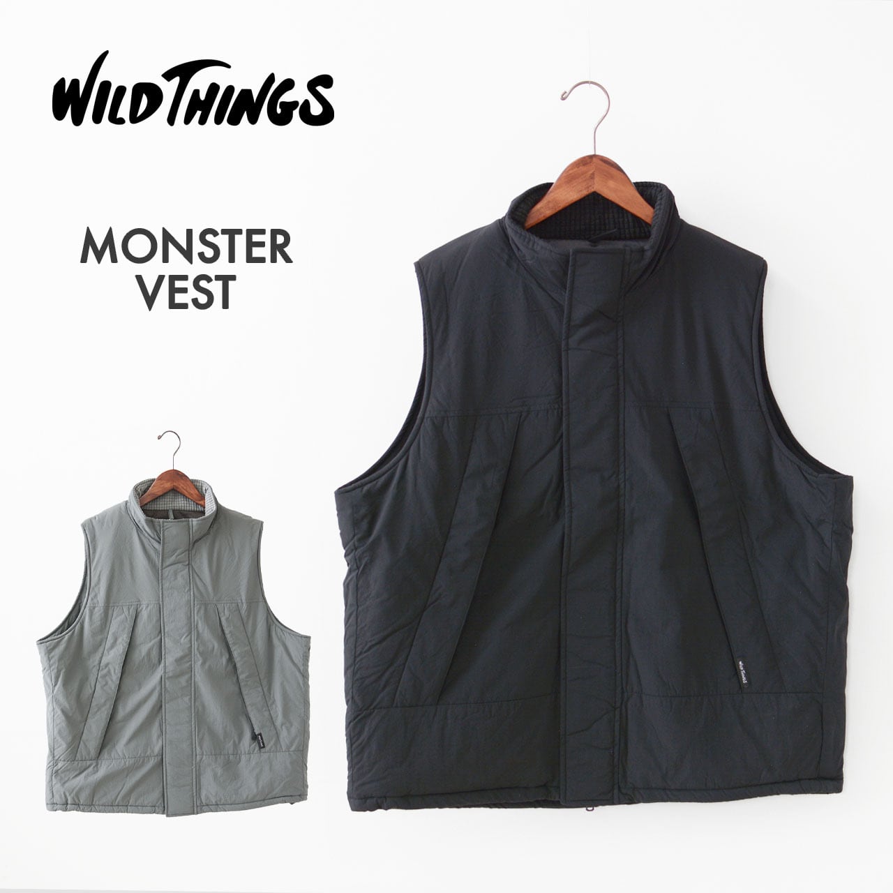 WILD THINGS [ワイルドシングス] MONSTER VEST [WT24104SN] モンスター