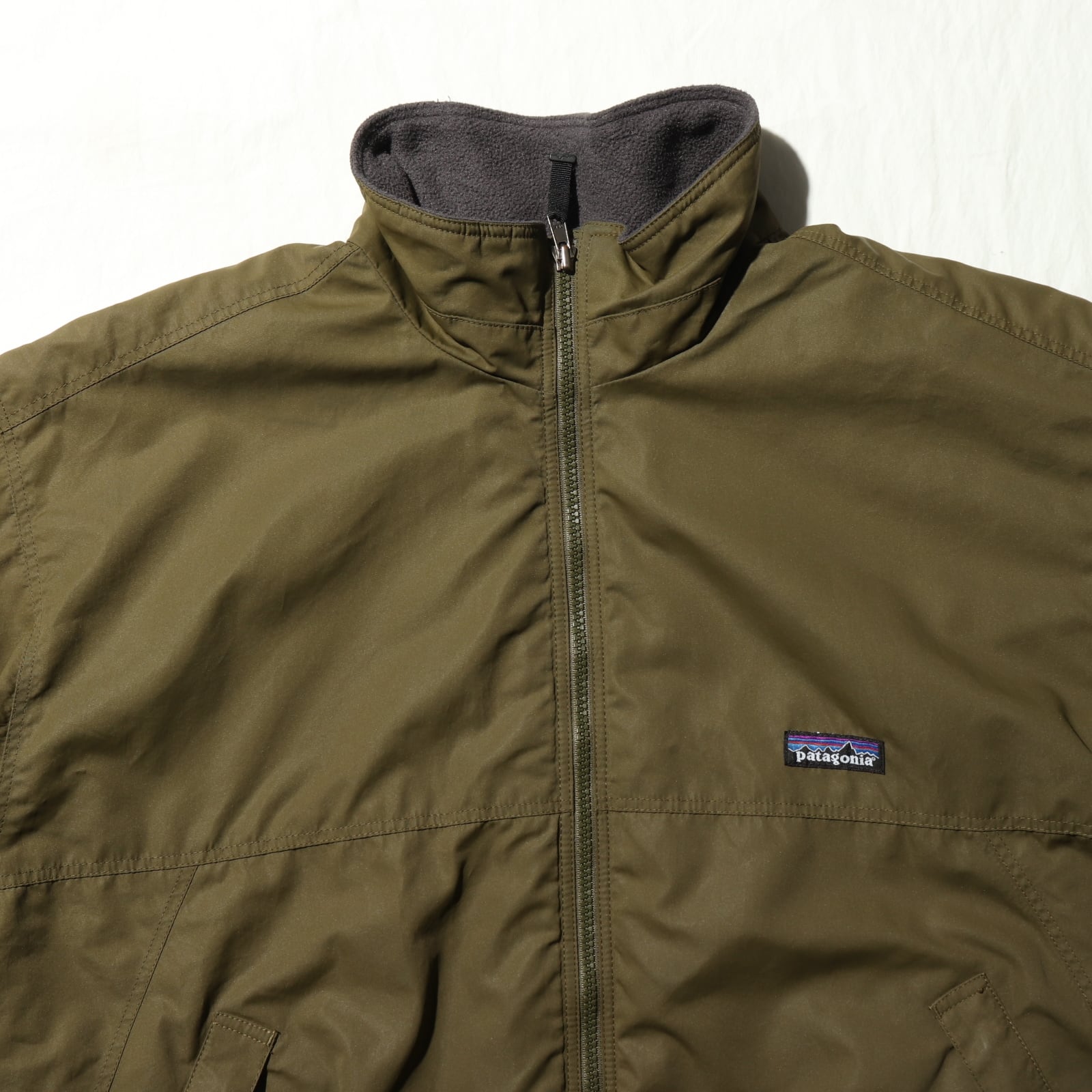 美品 M オリーブグリーン 07年 Patagonia Shelled Synchilla Jacket