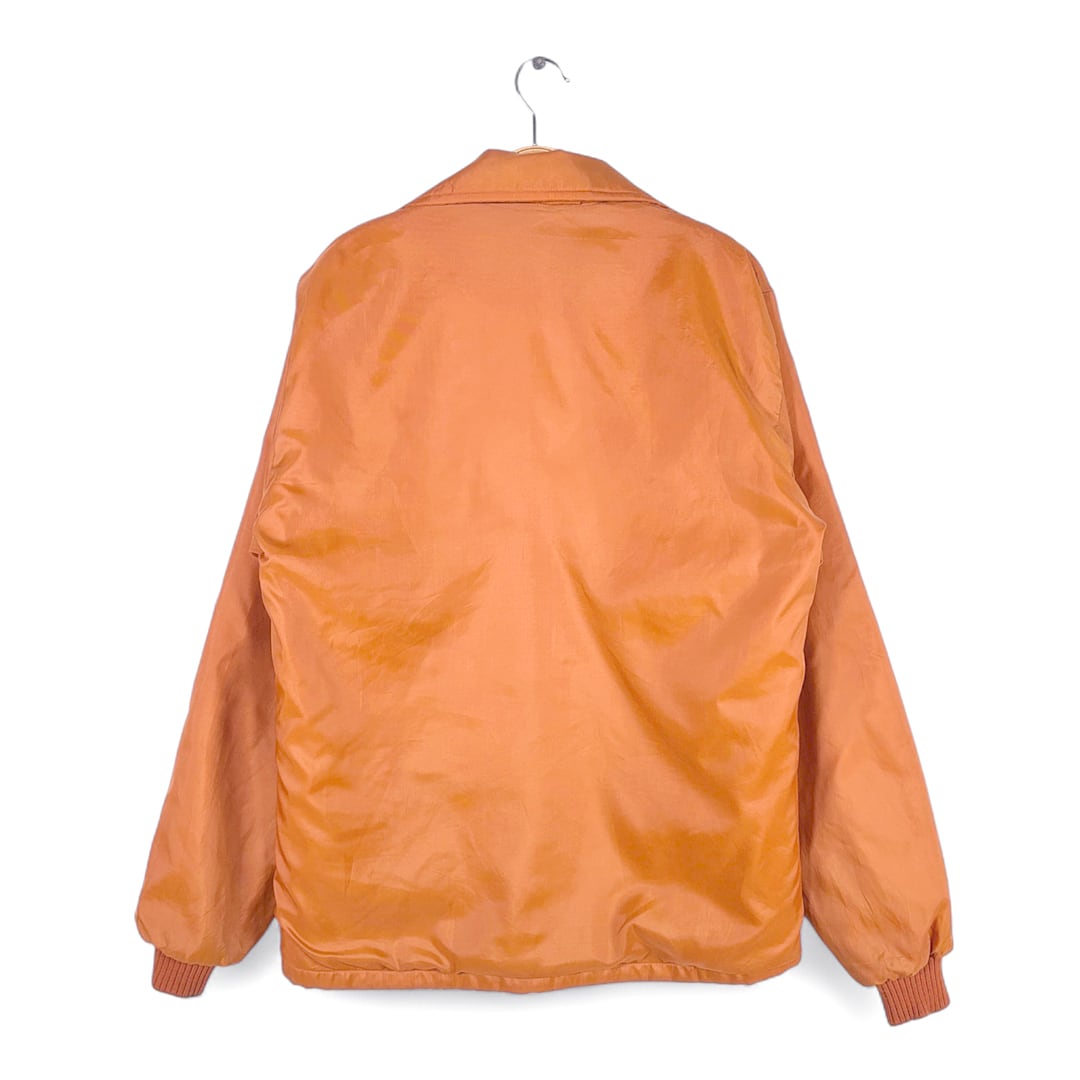 70s USA製 ヴィンテージコーチジャケット チェーンステッチ刺繍