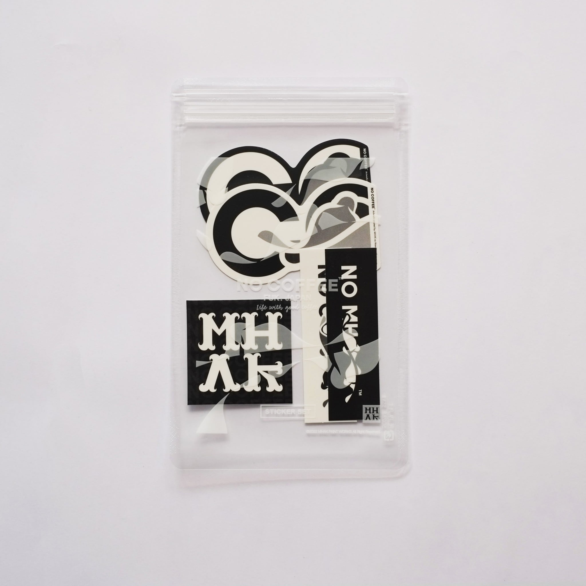 NO COFFEE × MHAK ステッカーセット | NO COFFEE