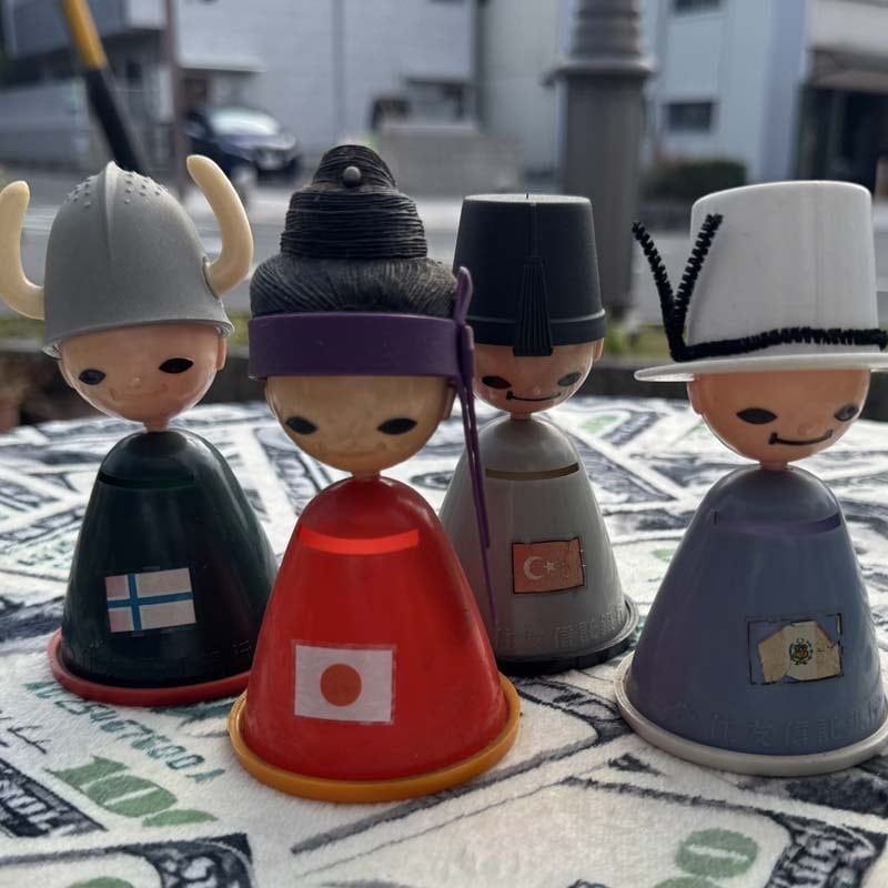 Vintage、Used 世界風俗人形 住友信託銀行の貯金箱 大阪万博 Expo70