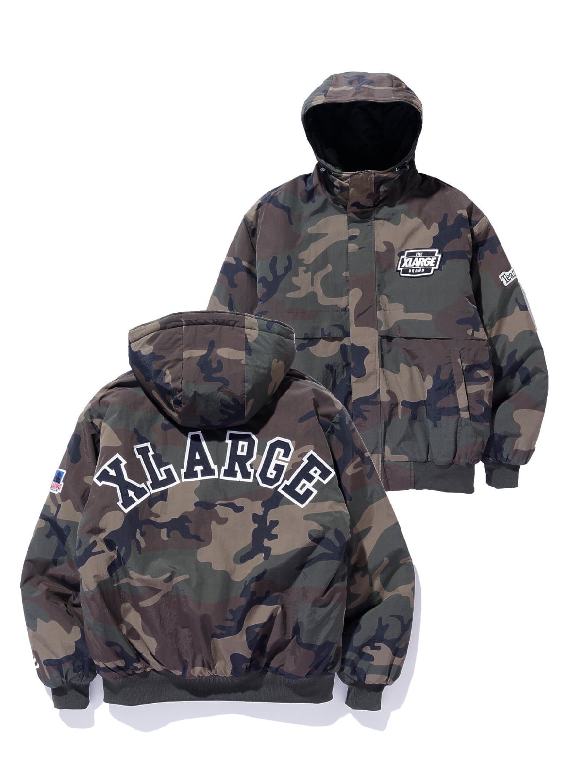 XLARGE NYLON PUFFER JACKET | バイシクルショップサイトウ