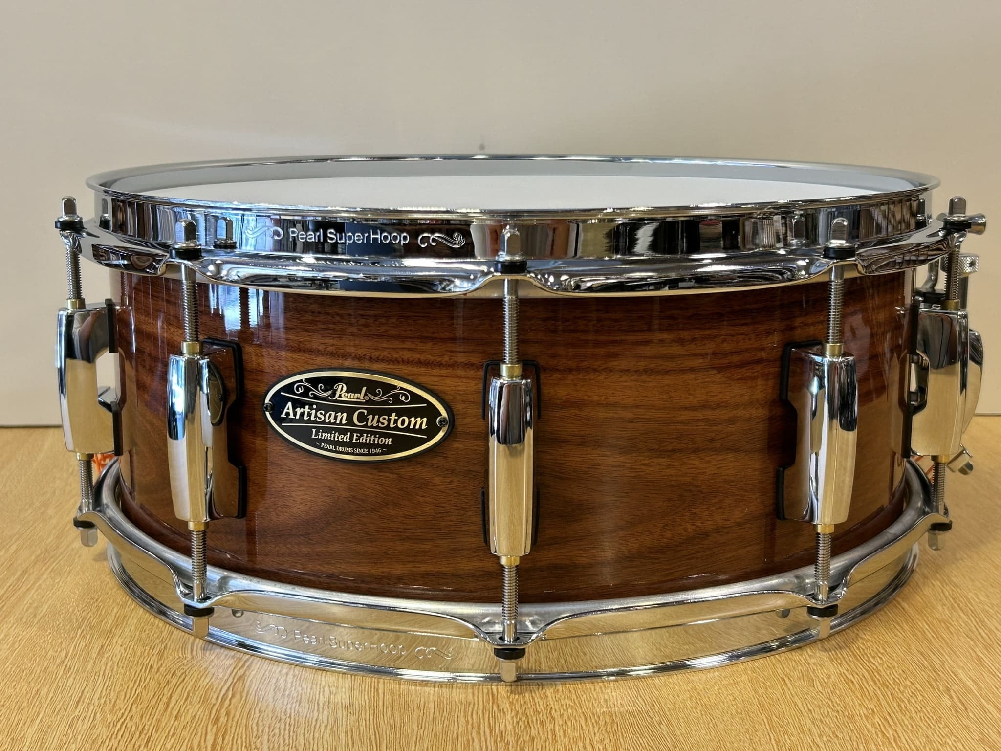 Pearl ARTISAN CUSTOM ROSEWOOD SNARE 14 × 5.5 RWS1455S/C | DRUM