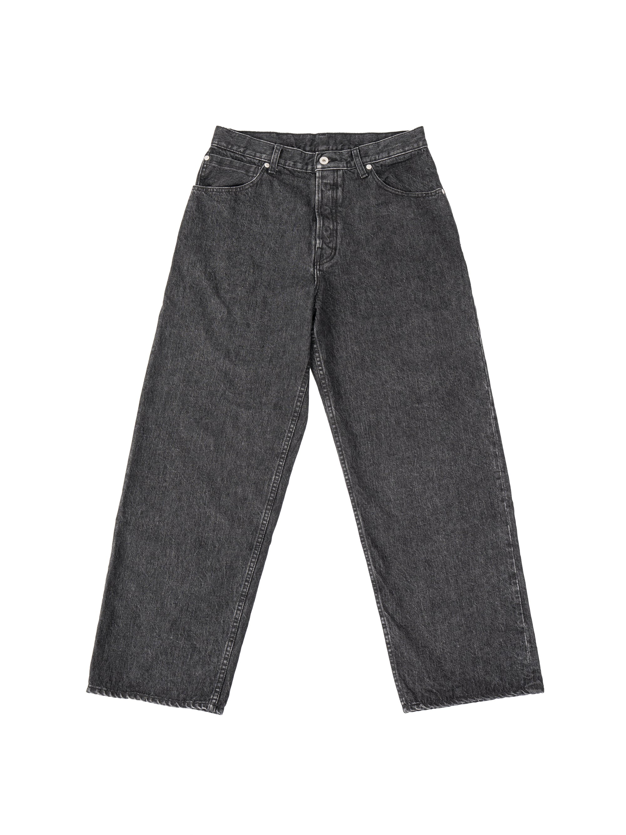 Japan Black Baggy Denim Pants (gray) | OVY