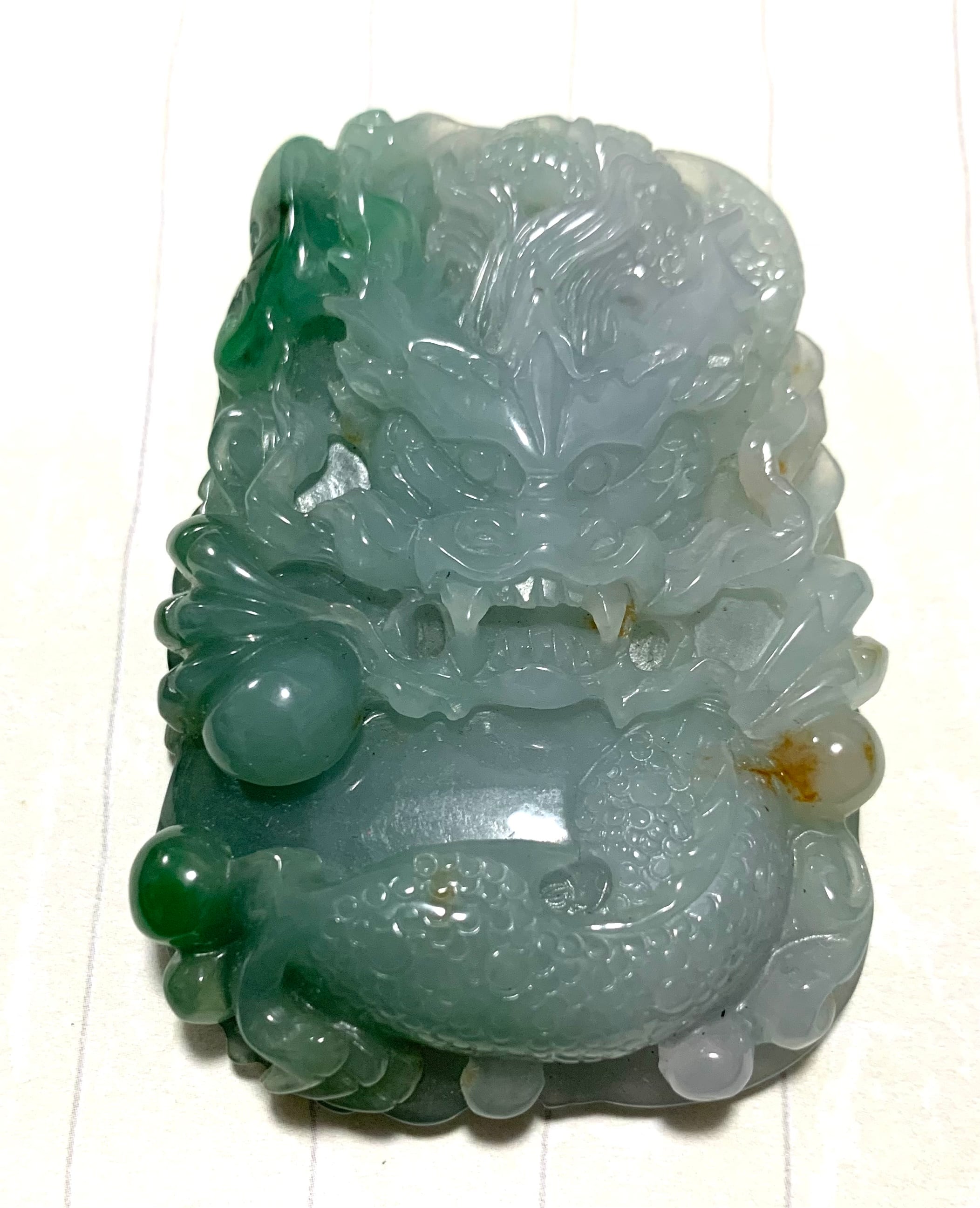 ミャンマー産翡翠龍 | 天然石ショップますこっと