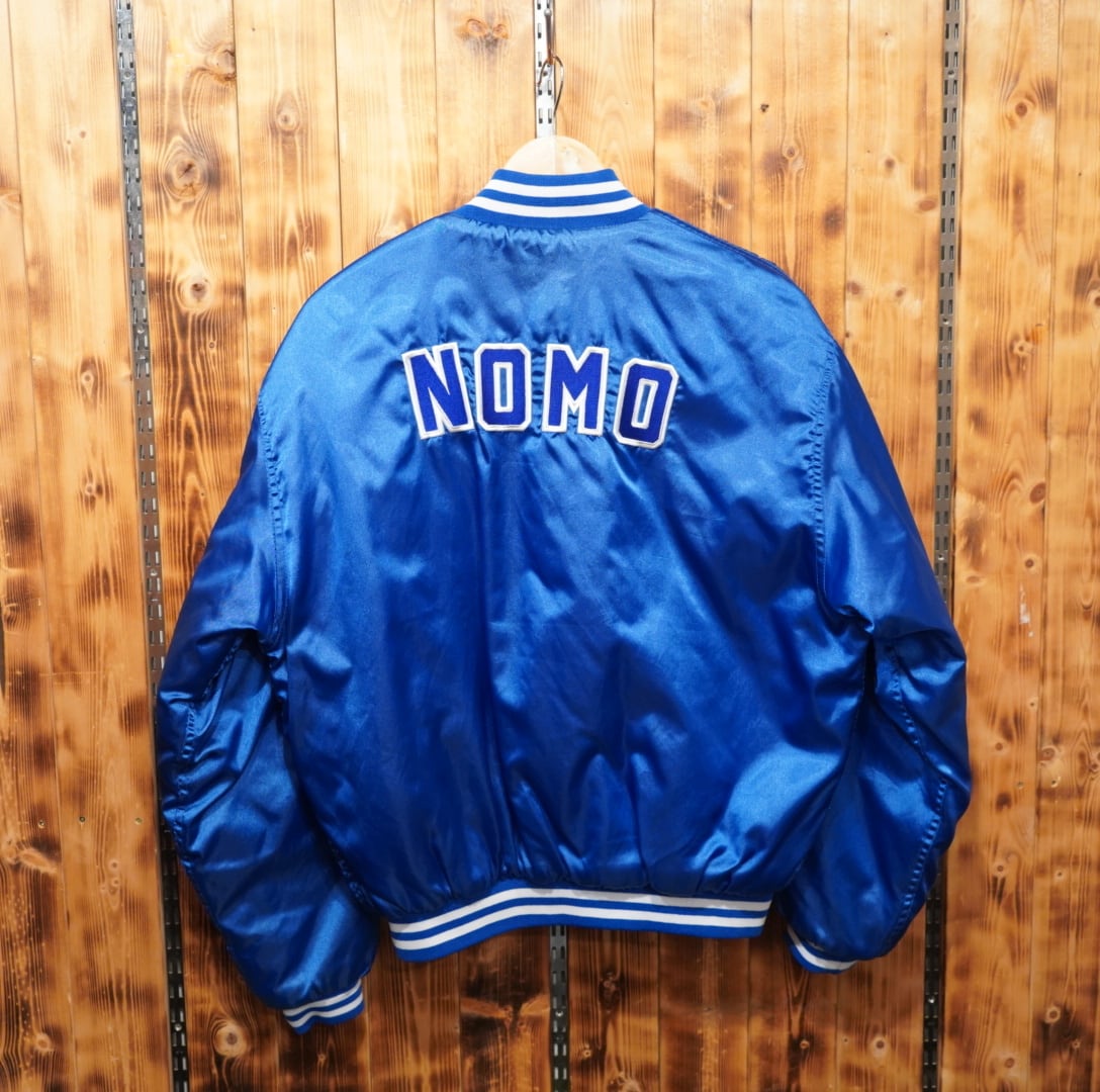 95年 nomo 野茂英雄 スタジャン L位/TOYOTA トヨタ ドジャース | 古着