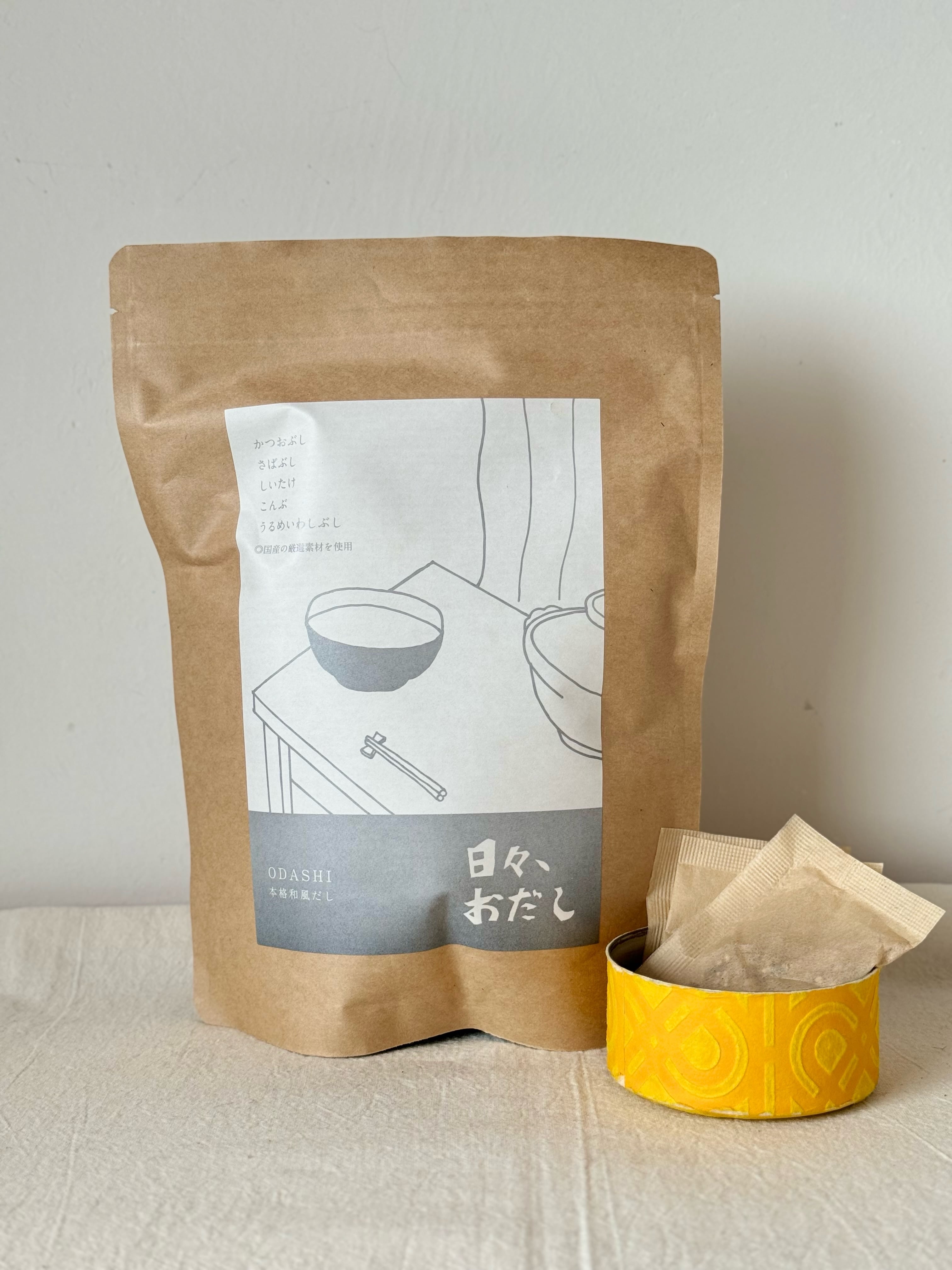 日々、おだし（50包入）宅急便 | 木ままや