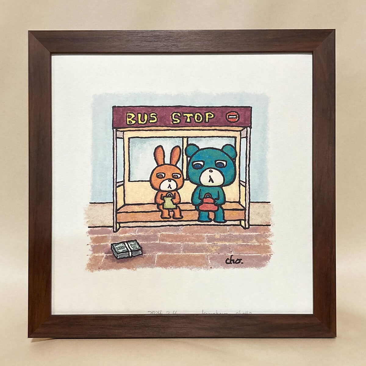 お値段重視！全種類【仮縁】マット・アクリル板なし | illust chotto shop