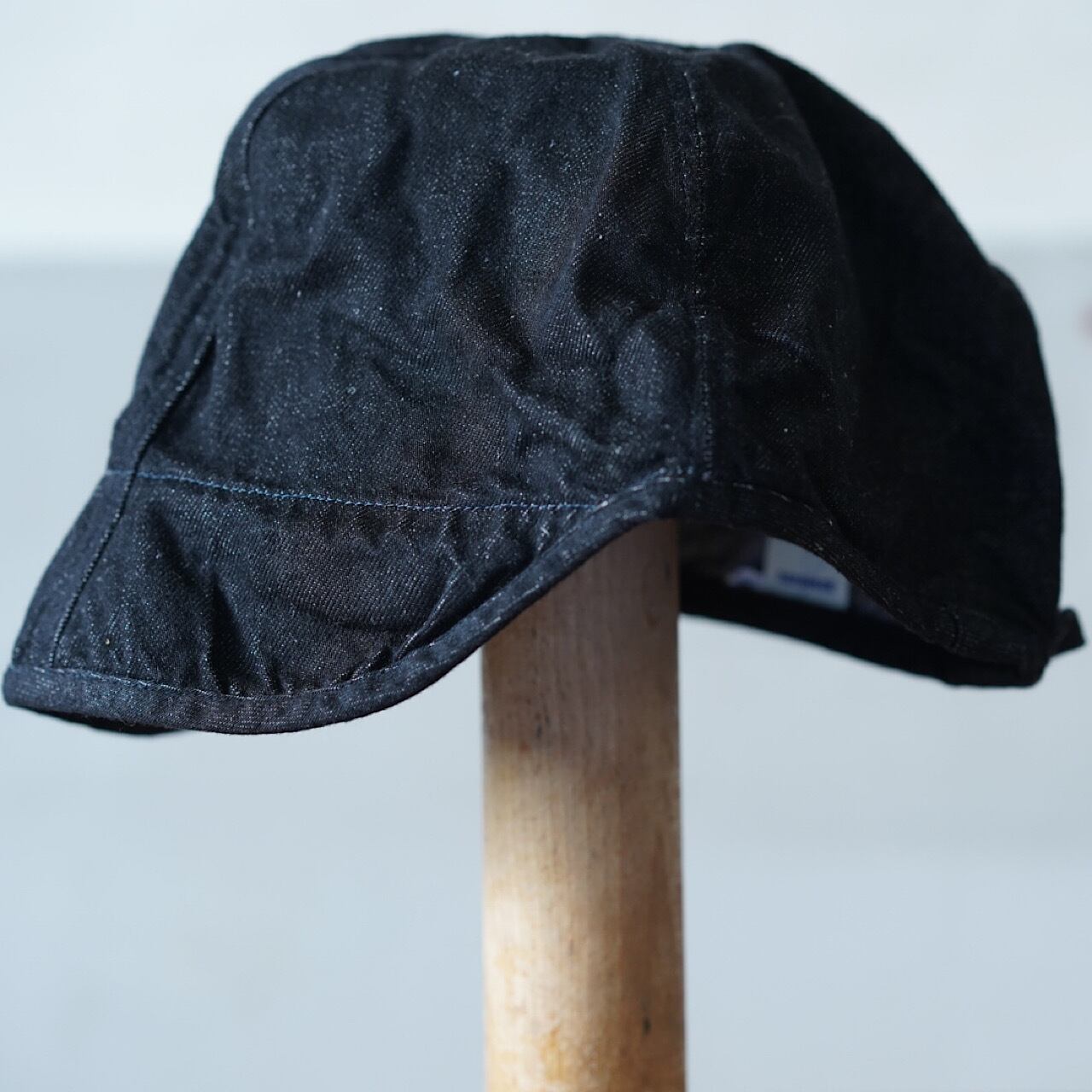 TATAMIZE: WORK CAP . black dnm | RÜCKWÄRTS
