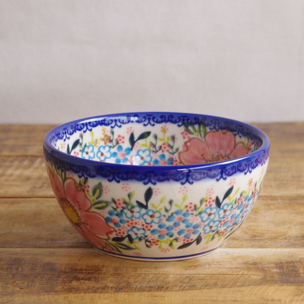 新品】 ポーランド食器 ポーリッシュポタリー ボウル 13cm 小どんぶり