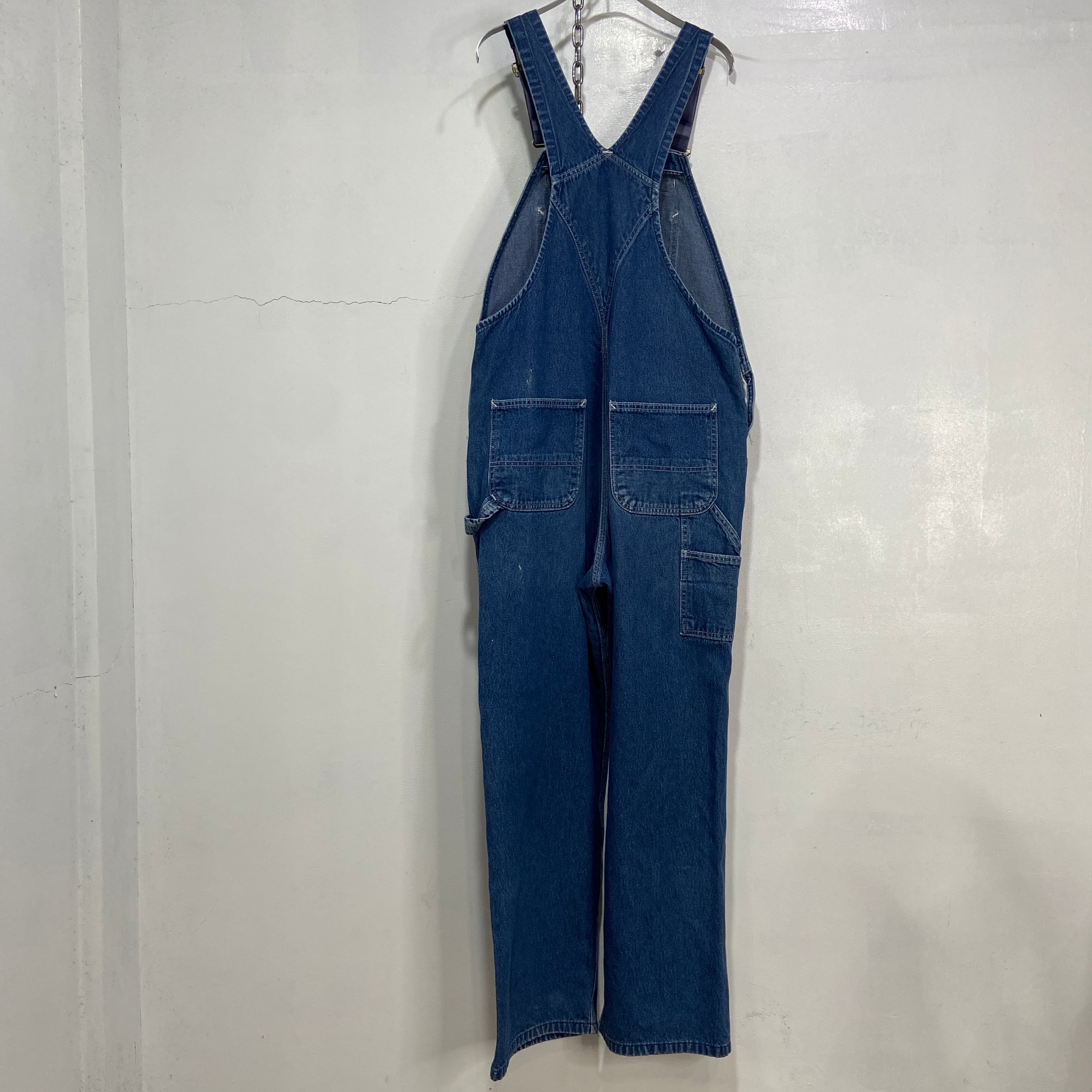 90s Carhartt カーハート デニムオーバーオール ワーク ペンキ | 古着