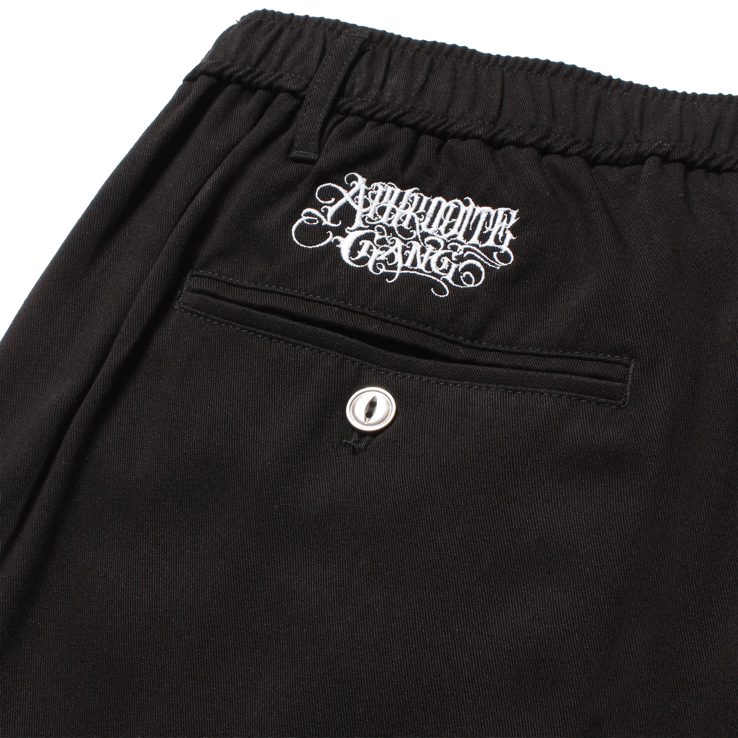 GAKKIN × BUDSPOOL 浮蓮華 EMBROIDERY EASY TROUSERS | APHRODITEGANG