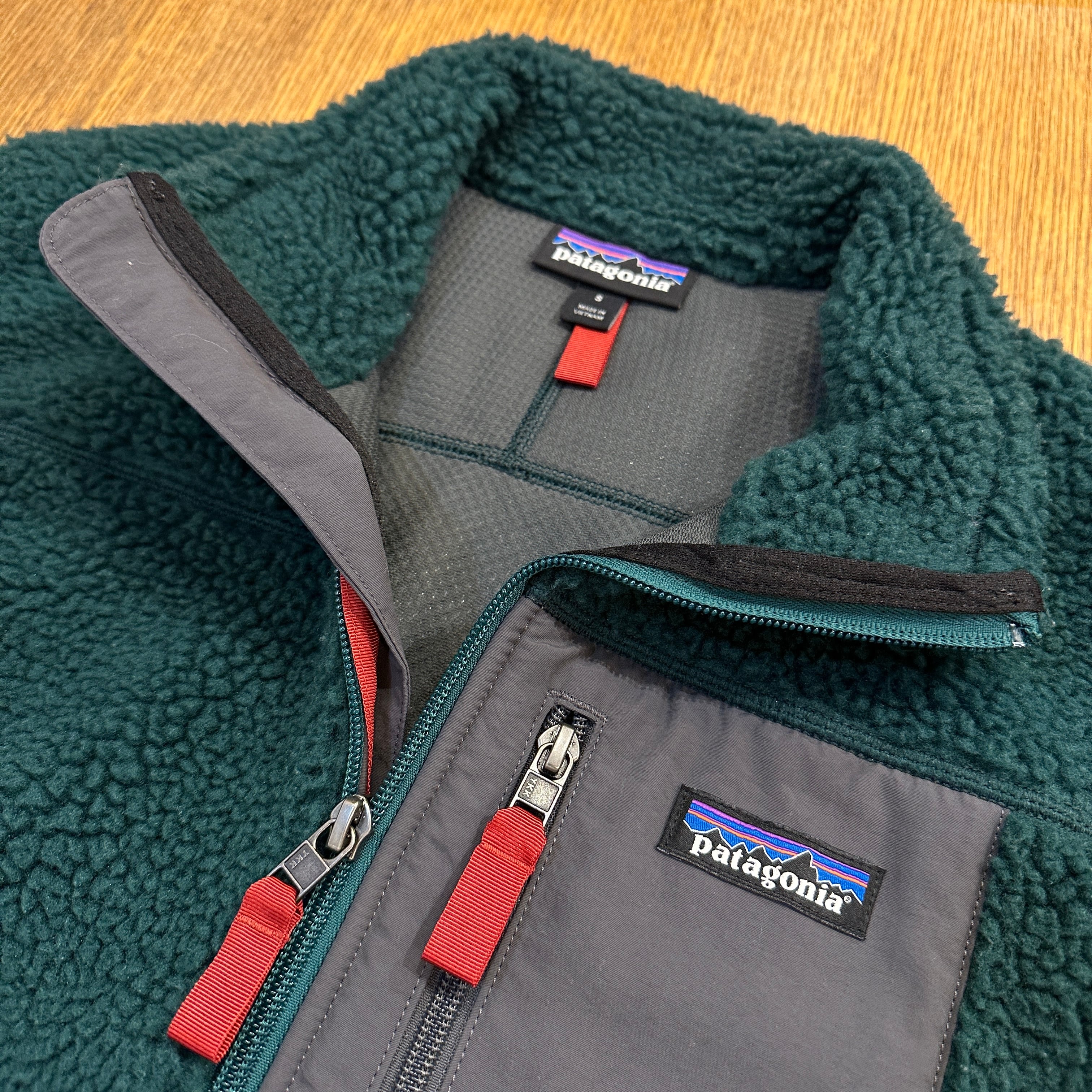 2019 Piki Green】patagonia Retro-X Vest パタゴニア レトロX ベスト