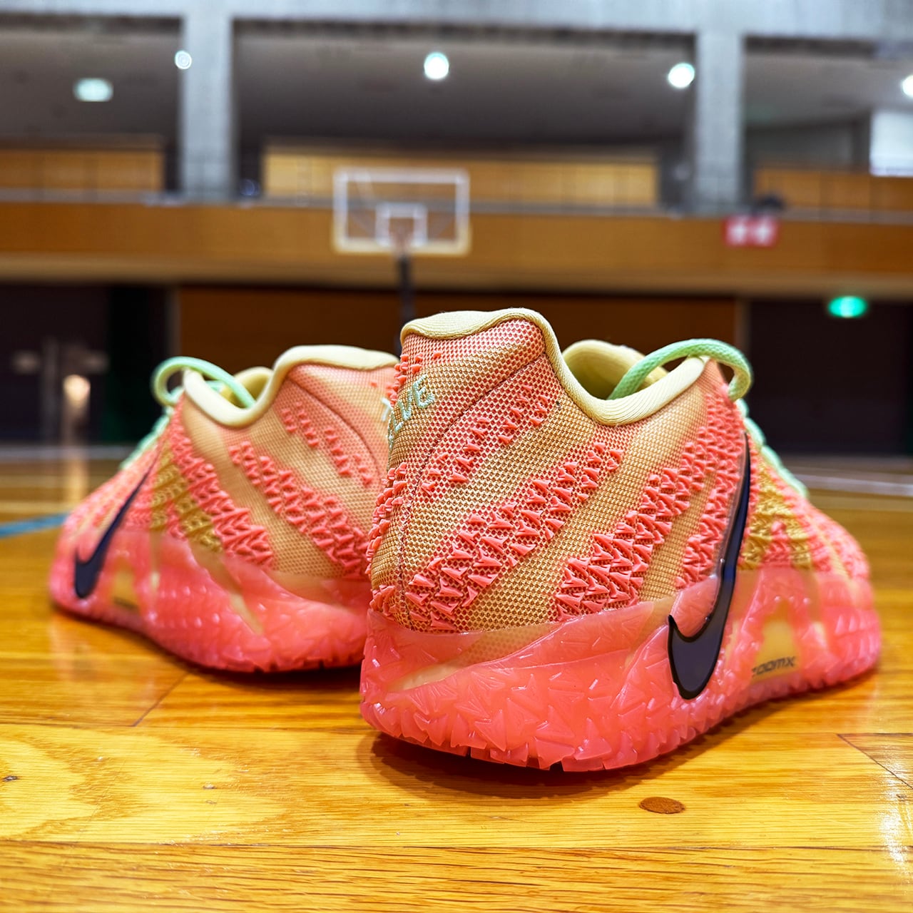 JA3 バスケットボールシューズ ブラウン/オレンジ NIKE JA3 ブラウン