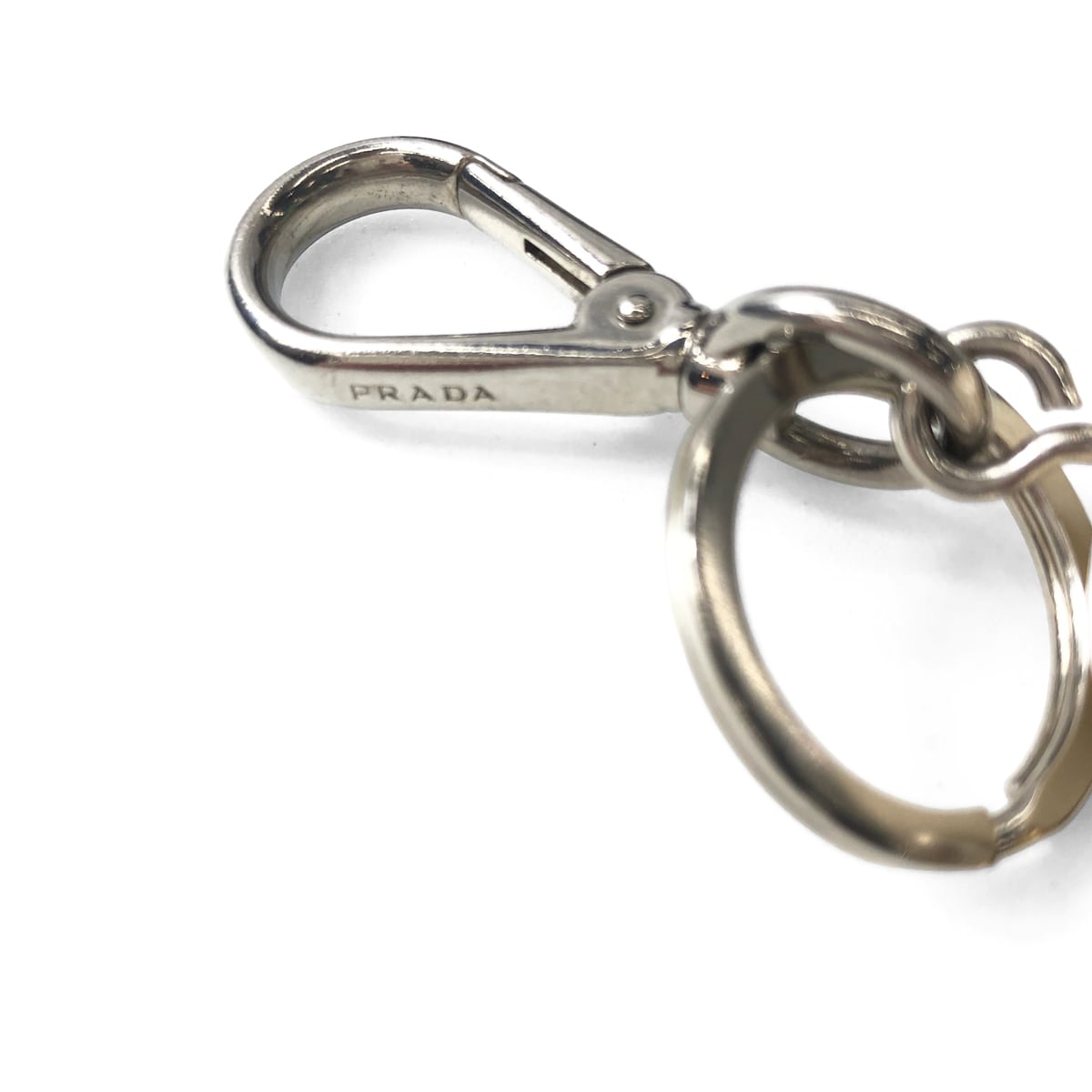 中古】 プラダ ロボット キーホルダー キーリング チャーム ナンシー