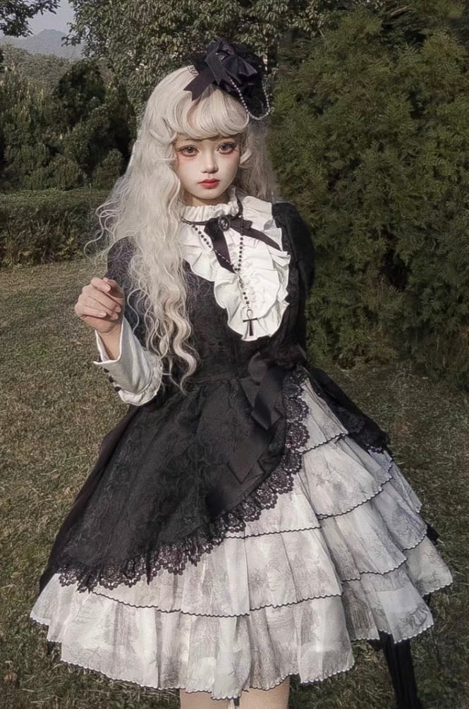 取寄】独奏曲人形 ワンピース・ハットセット Buling Moon | kittylolita