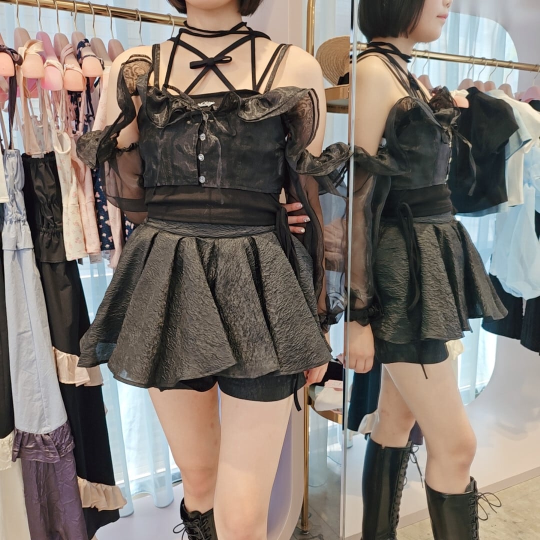 再入荷♡クロスリボンカップキャミ | lilLilly official webstore
