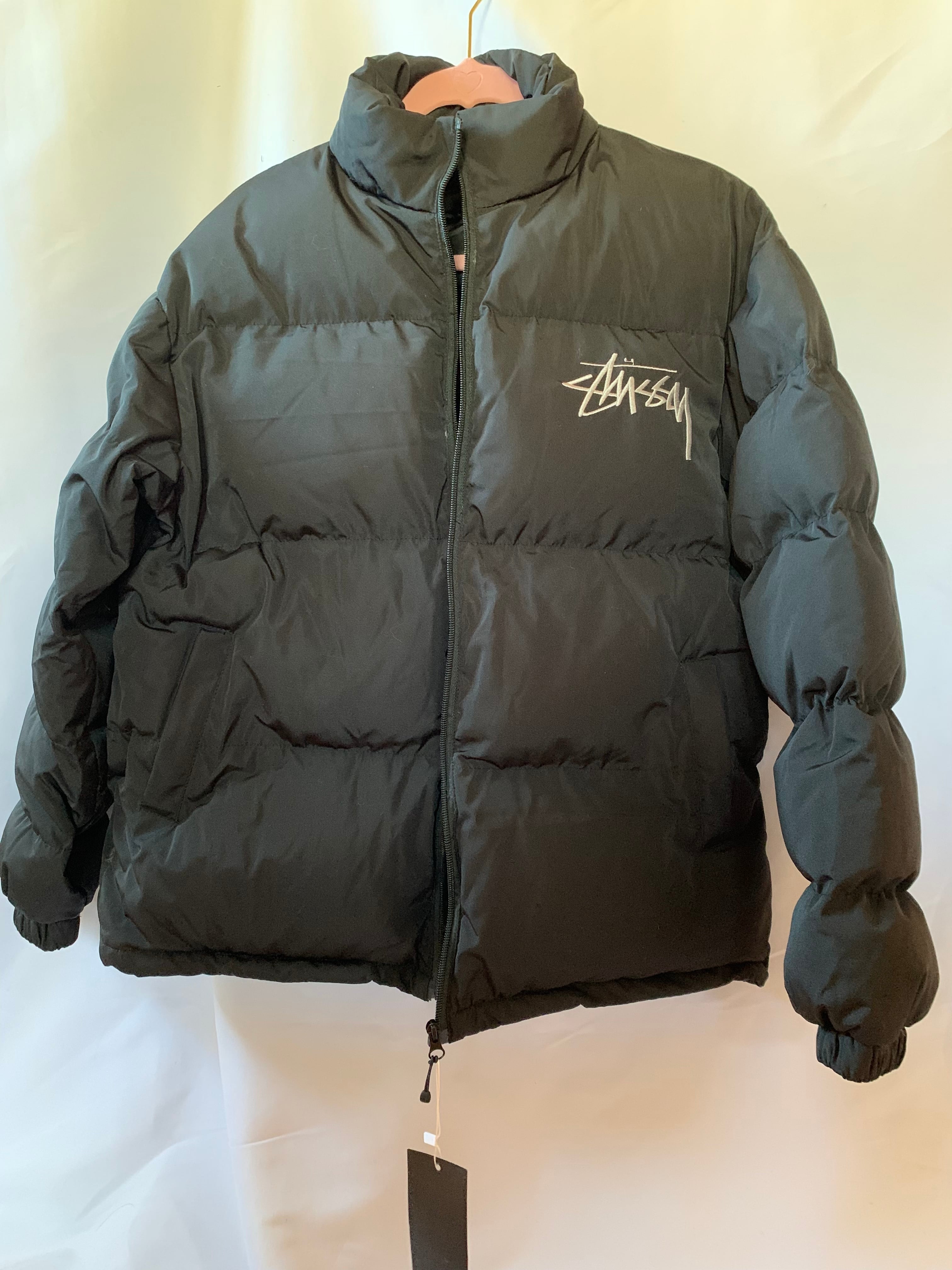 STUSSYダウンジャケット ブラック メンズM | BestyMary