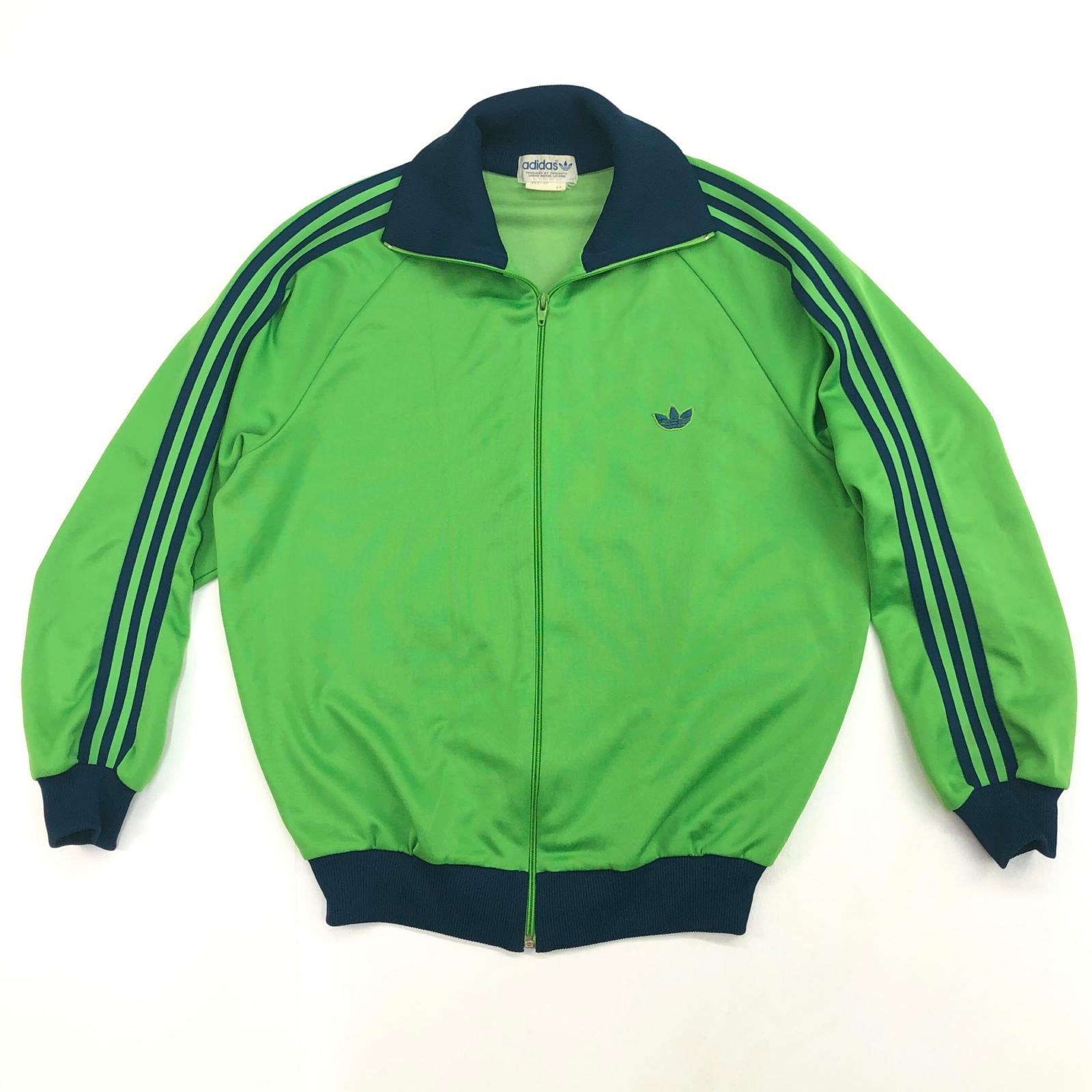 adidas | アディダス ジャージ 80年代 デサント製 グリーン | 古着屋