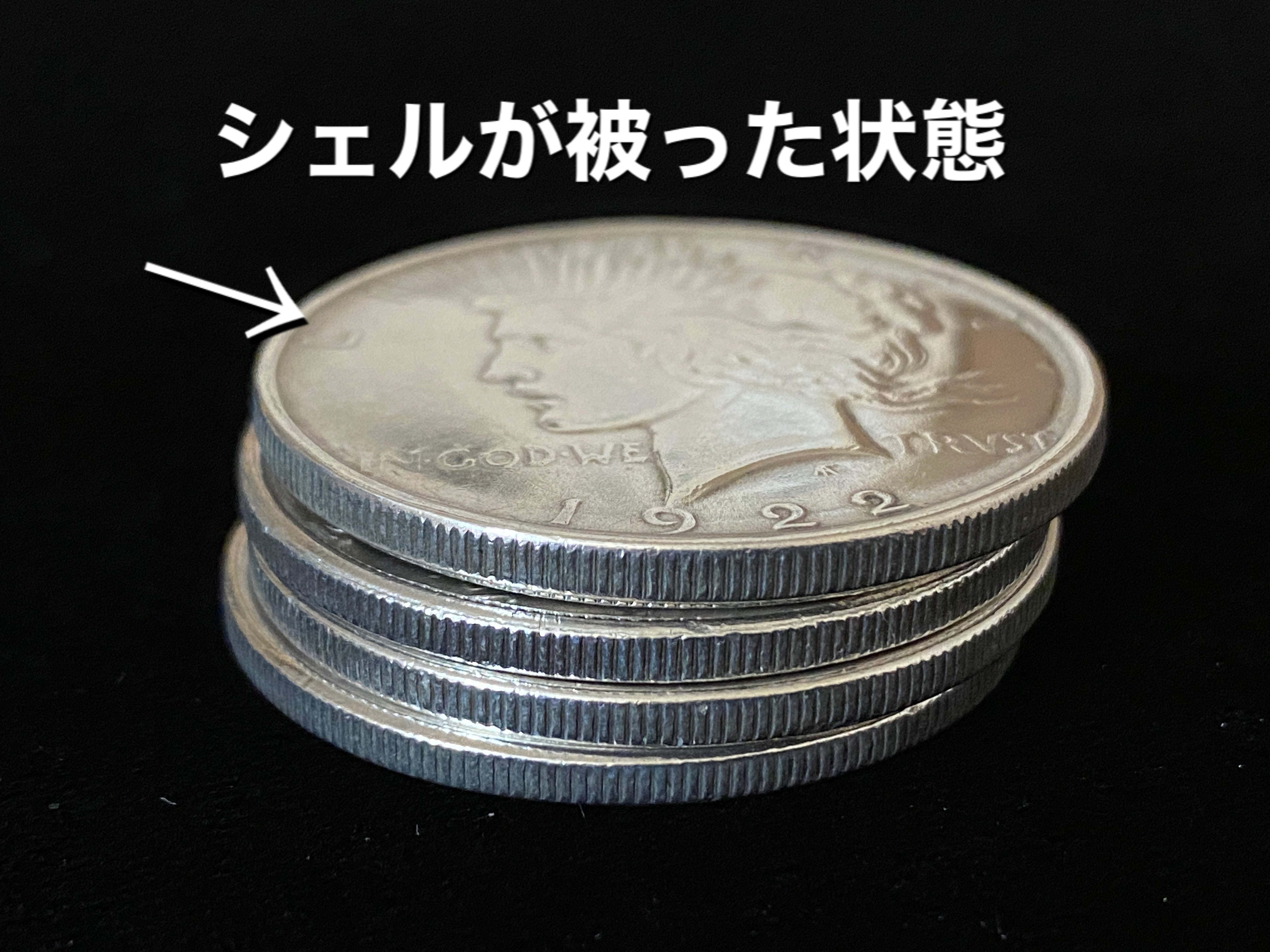 ピースダラー 1ドル銀貨 エキスパンデッドシェルセット | MagicShop HASSEL