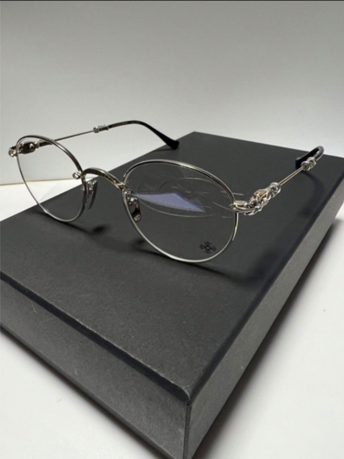 CHROME HEARTS クロムハーツ BUBBA Silver Gold 眼鏡 メガネ