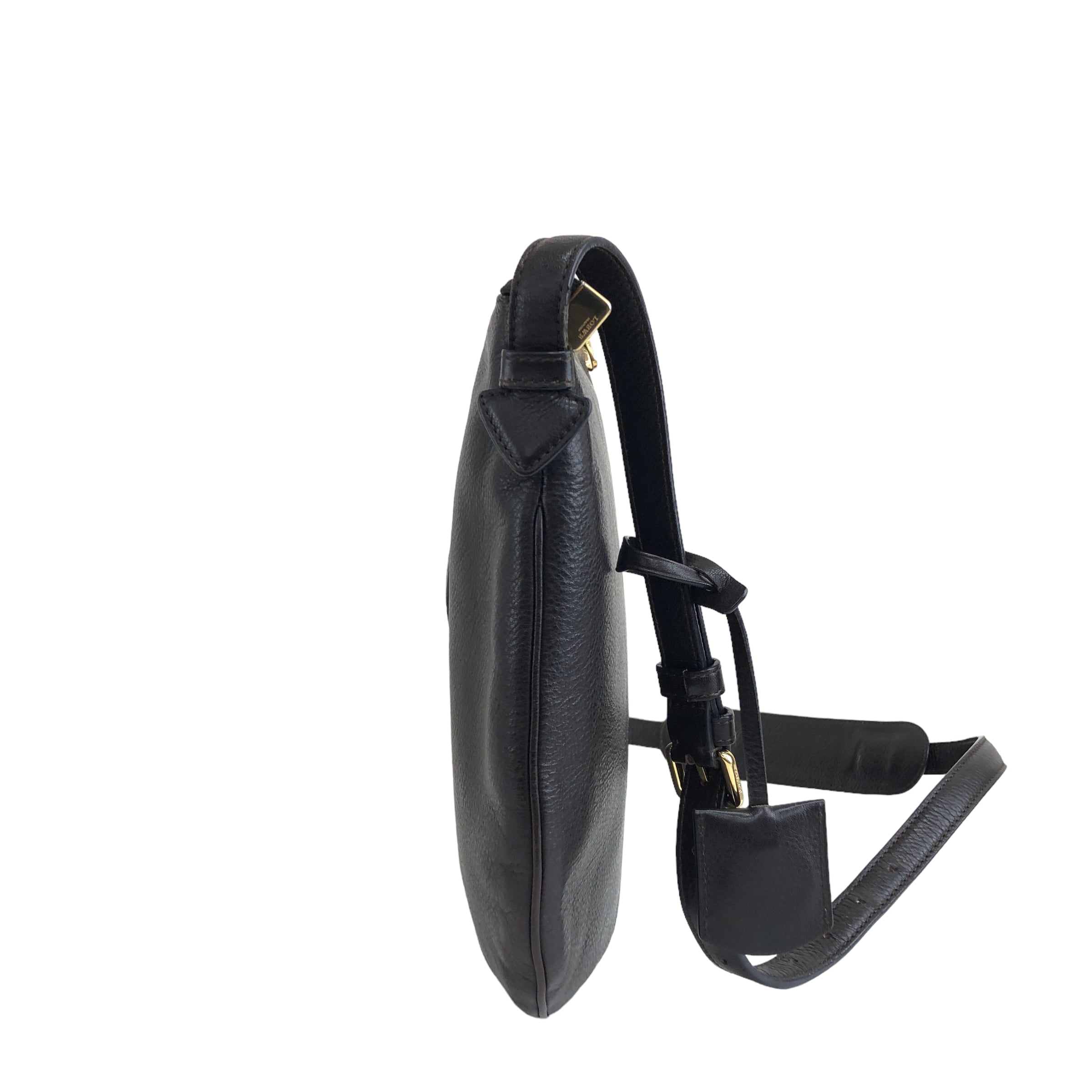 LOEWE ロエベ ヘリテージ レザー ショルダーバッグ ブラウン vintage
