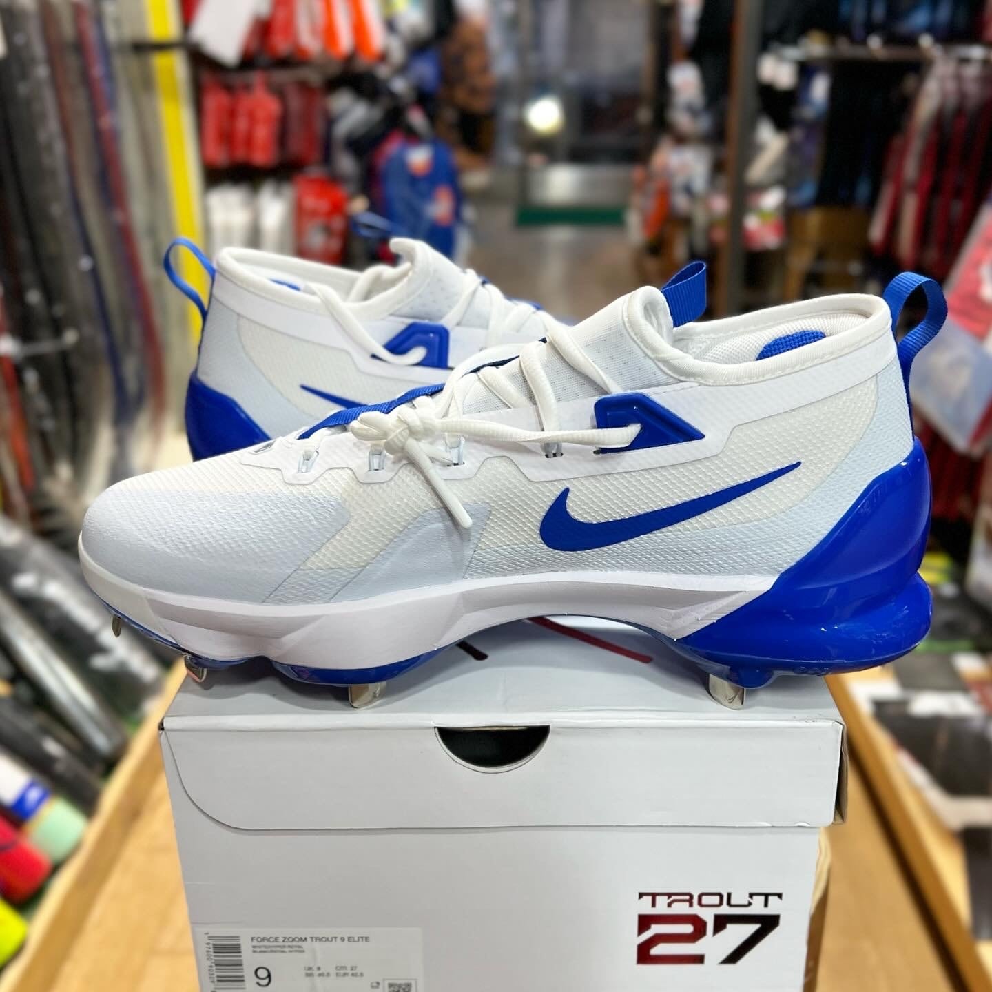 US限定 トラウト9 Force Zoom 金具スパイク ナイキ 野球 スパイク