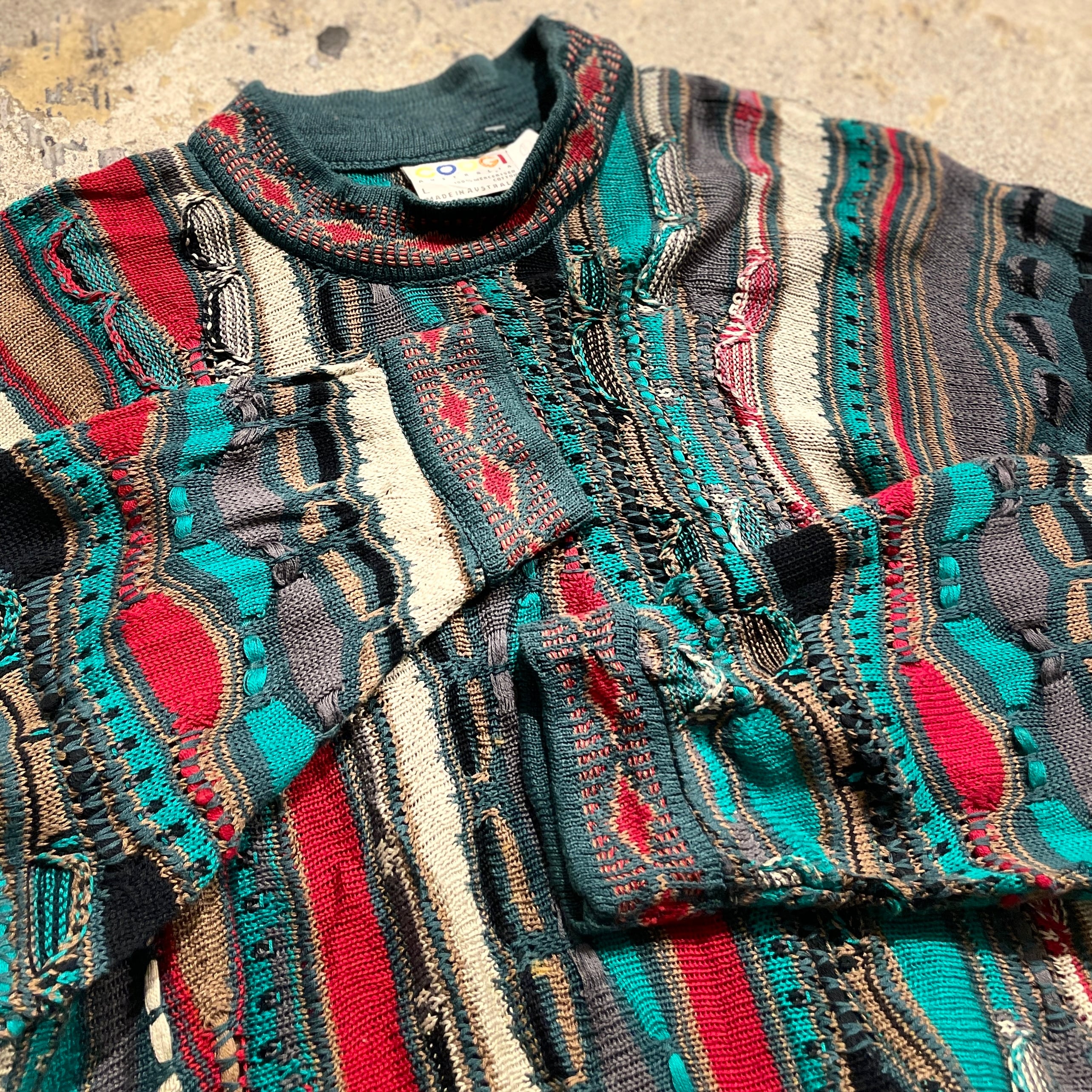 傑作special】90's~ COOGI 3D Knit Multi Pattern | 下北沢SPiKe＆SPiCe
