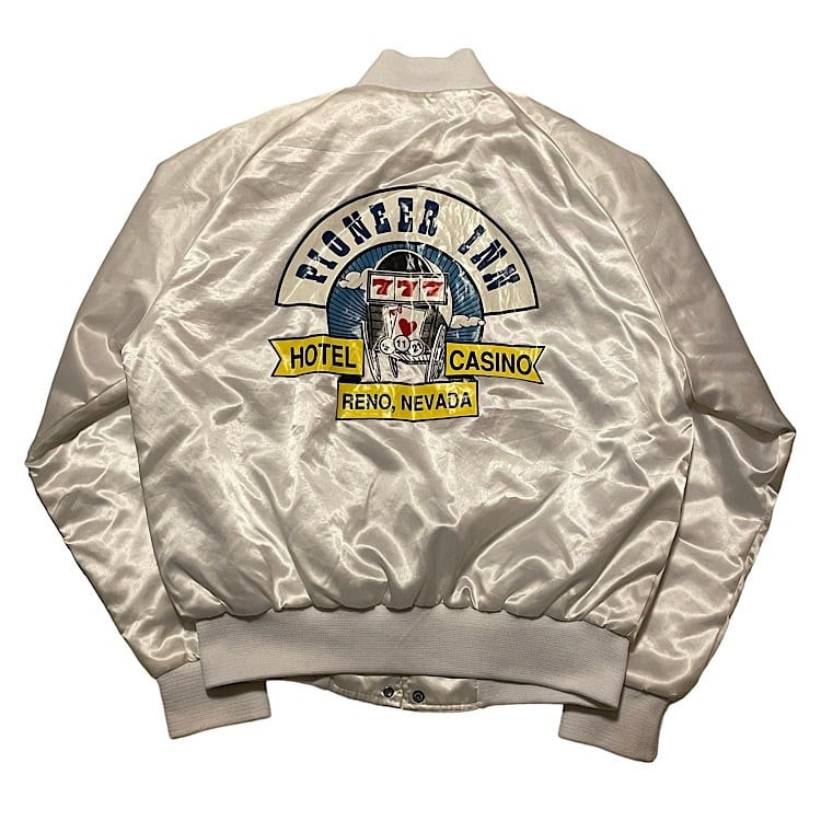 90s ビンテージ カジノ 中綿入り ナイロンジャケット スタジャン USA製