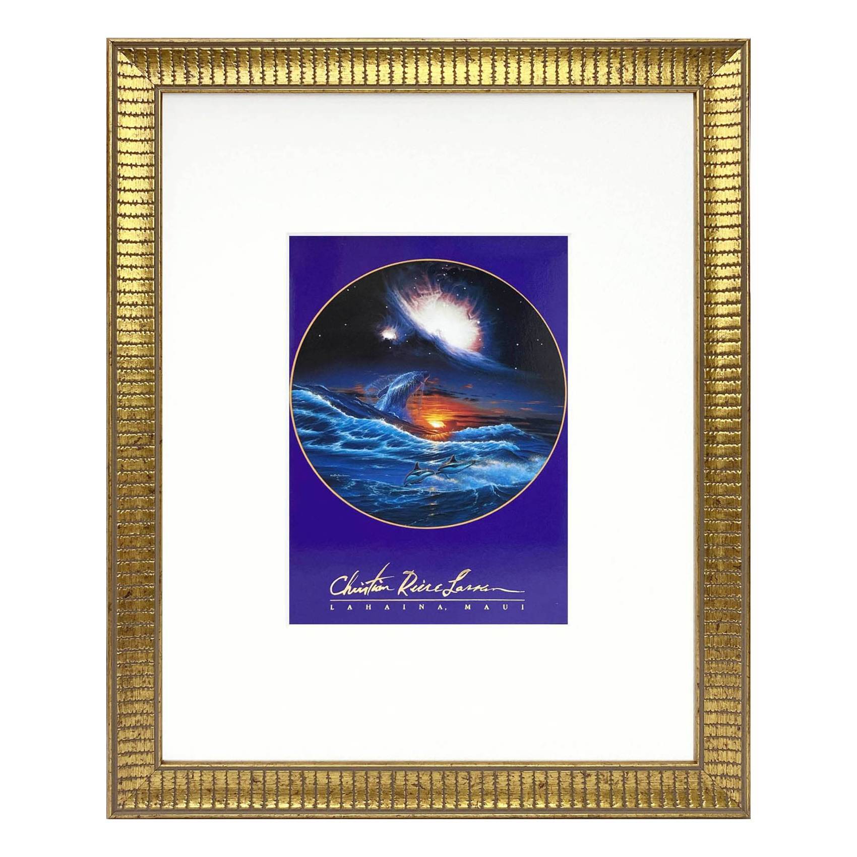 ラッセン ミニアート「ジェネシス」額縁 2種展開 絵画 インテリア雑貨