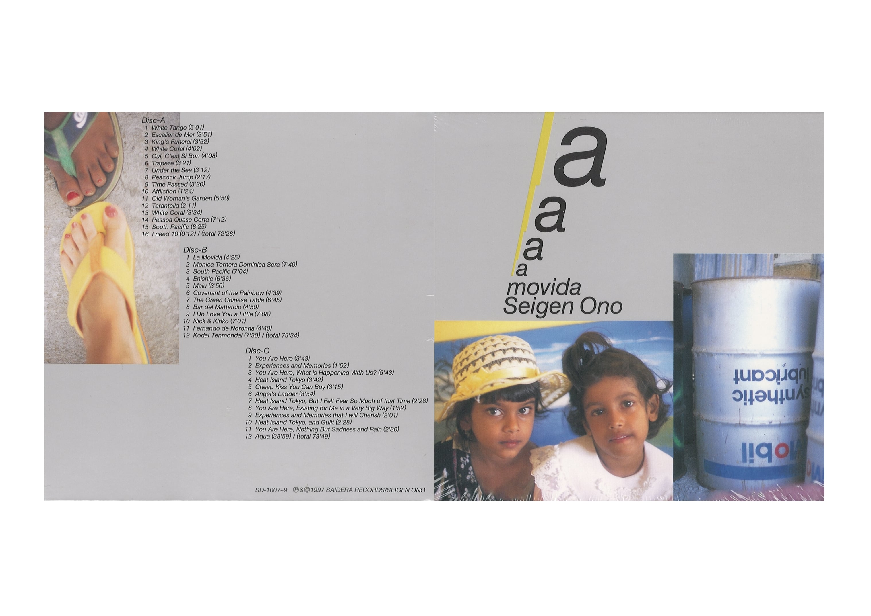 SD-1007~9：La Movida - Seigen Ono［CD3枚組］ | SAIDERA RECORDS
