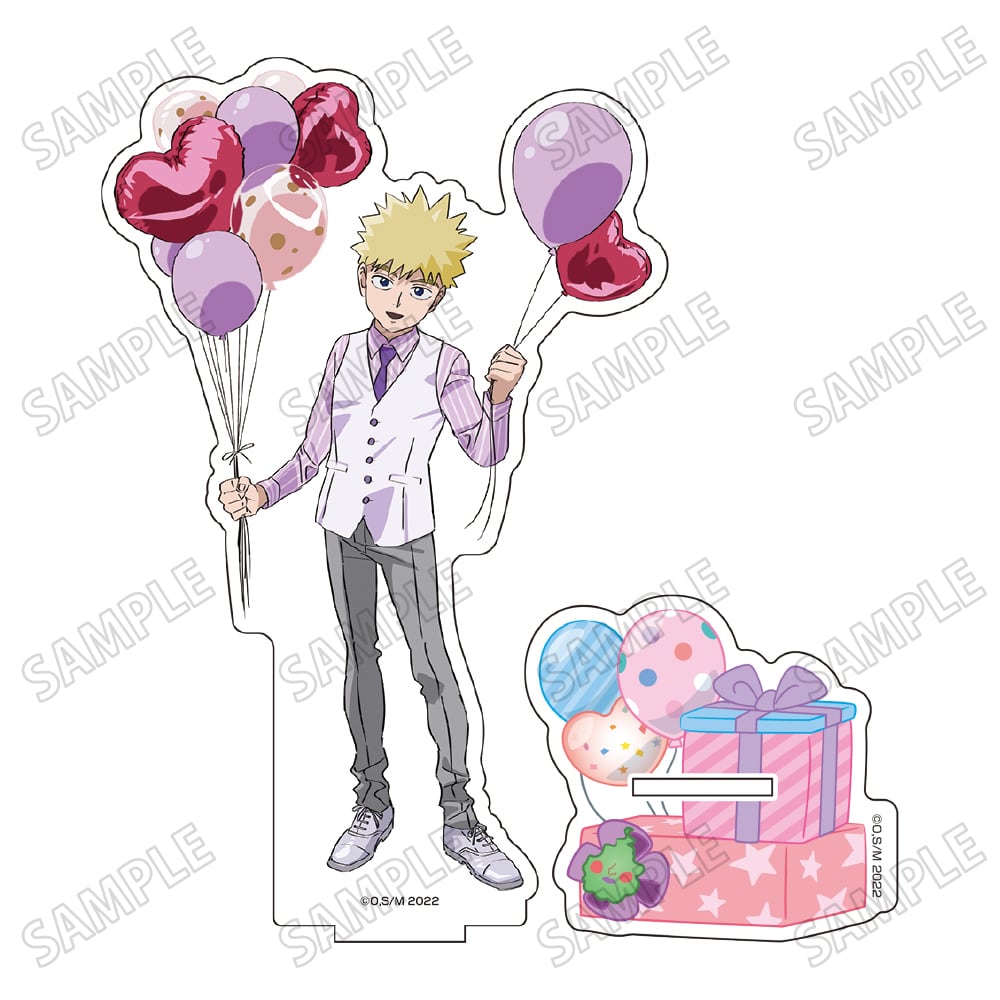 TVアニメ『モブサイコ100 Ⅲ』 描き下ろしBIGアクリルスタンド【霊幻