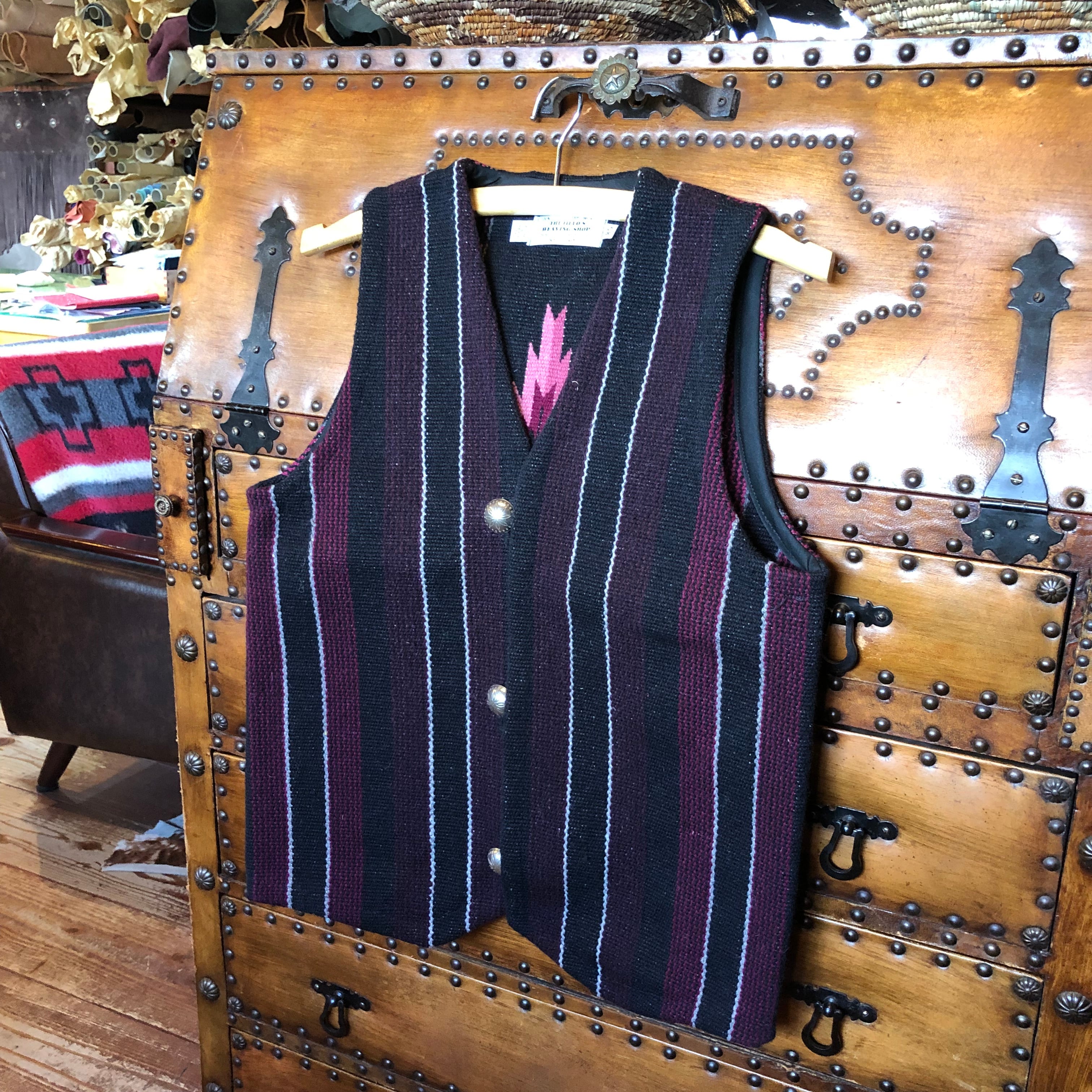 TRUJILLO'S(トルフィリオス）ラグ チマヨベスト サイズXS