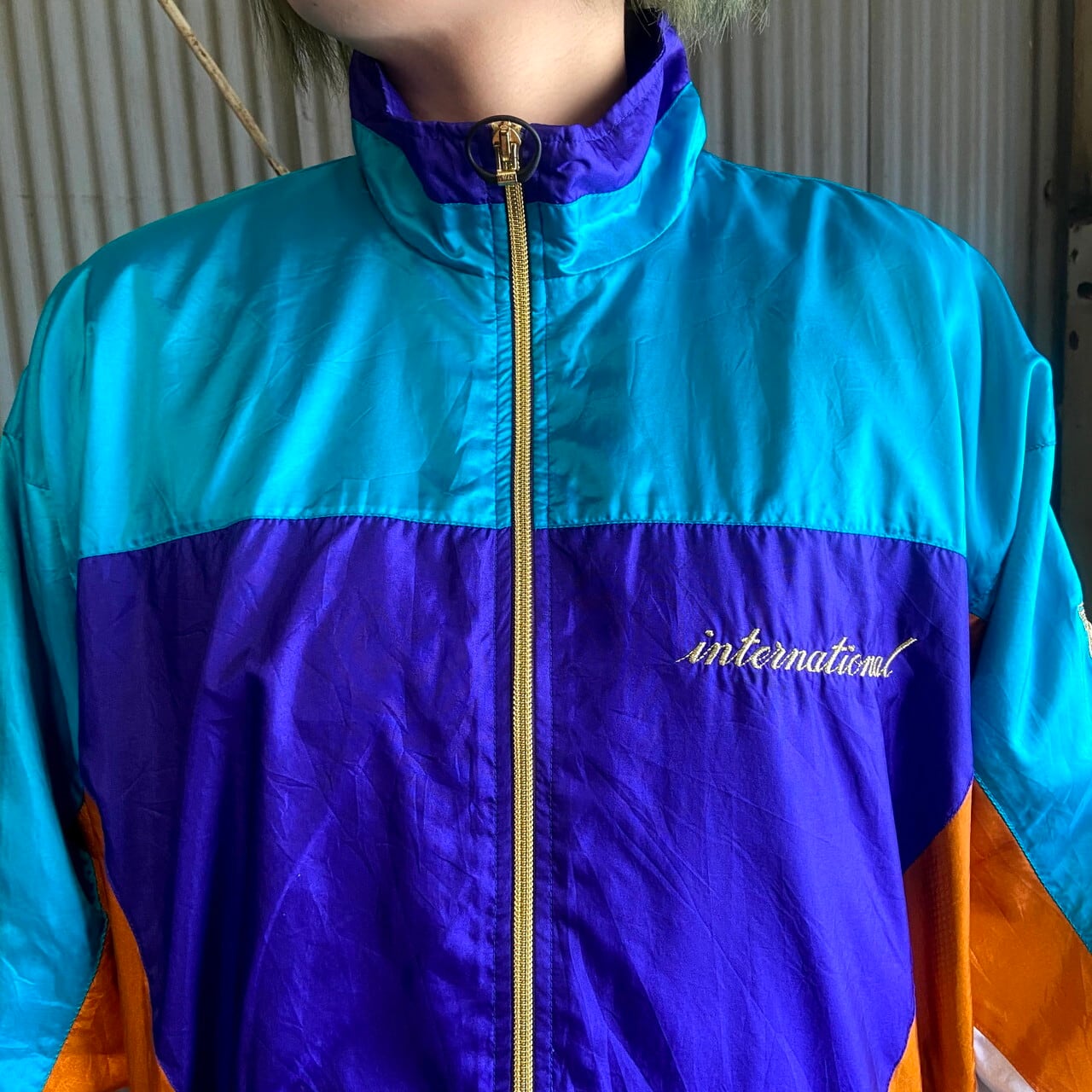 ビッグサイズ 90年代 NIKE INTERNATIONAL ナイキ クレイジーカラー