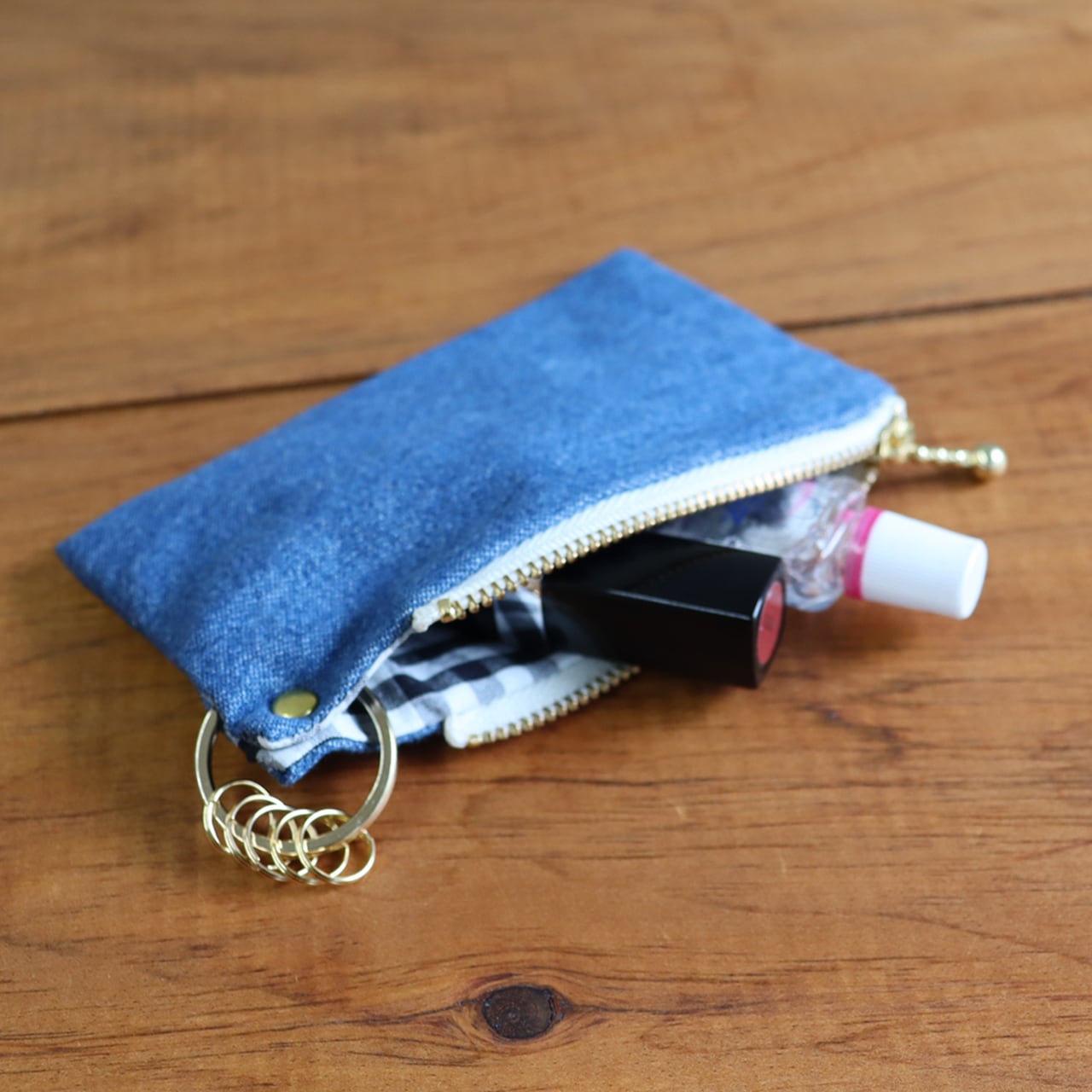 デニムキーケース | リム｜デニム・バッグ・帆布・カジュアル