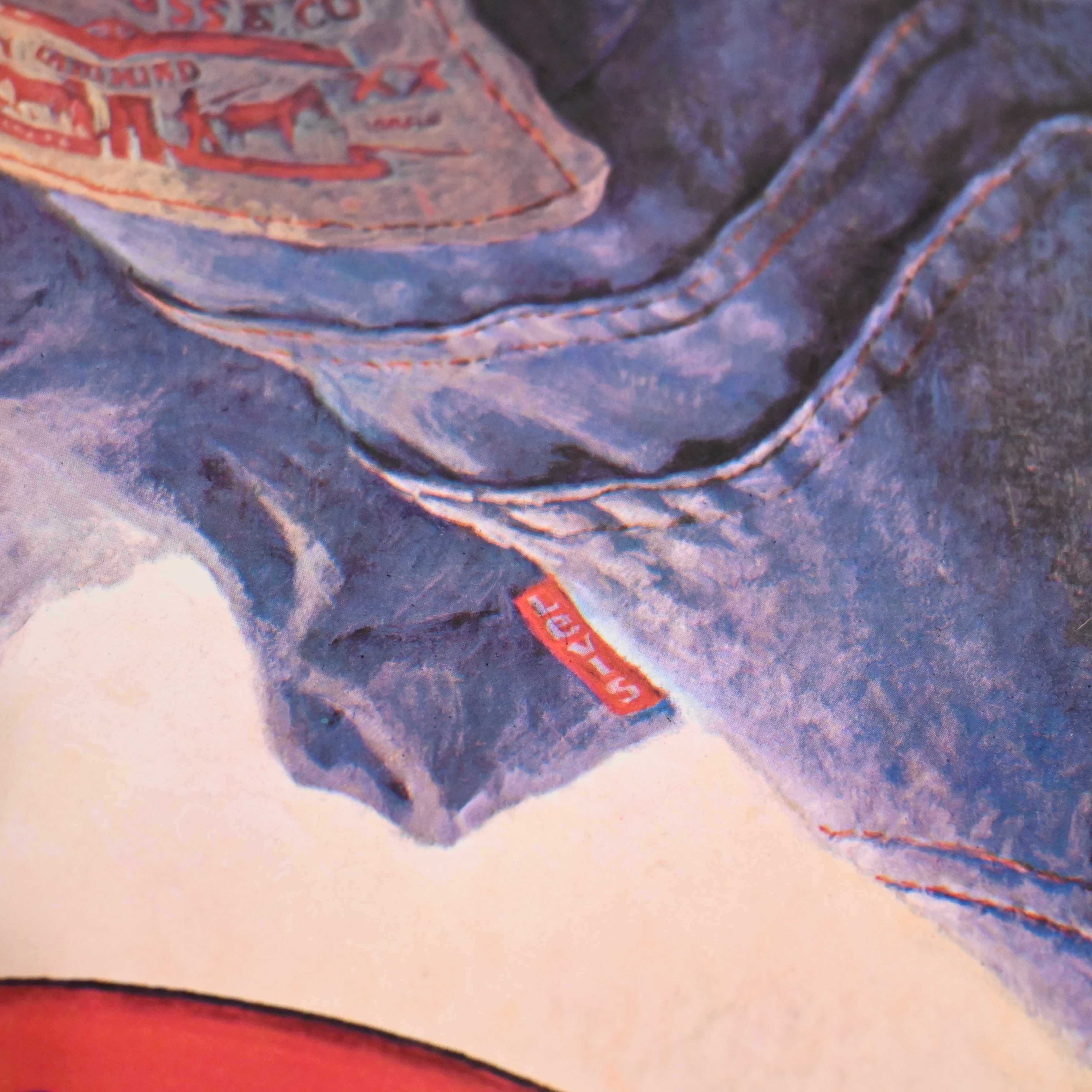 70's Levi's poster リーバイス ポスター | CROUT SAKAE