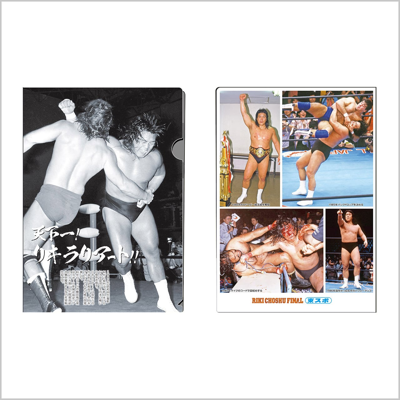 長州力クリアファイル | トウキョウスポーツONLINE SHOP