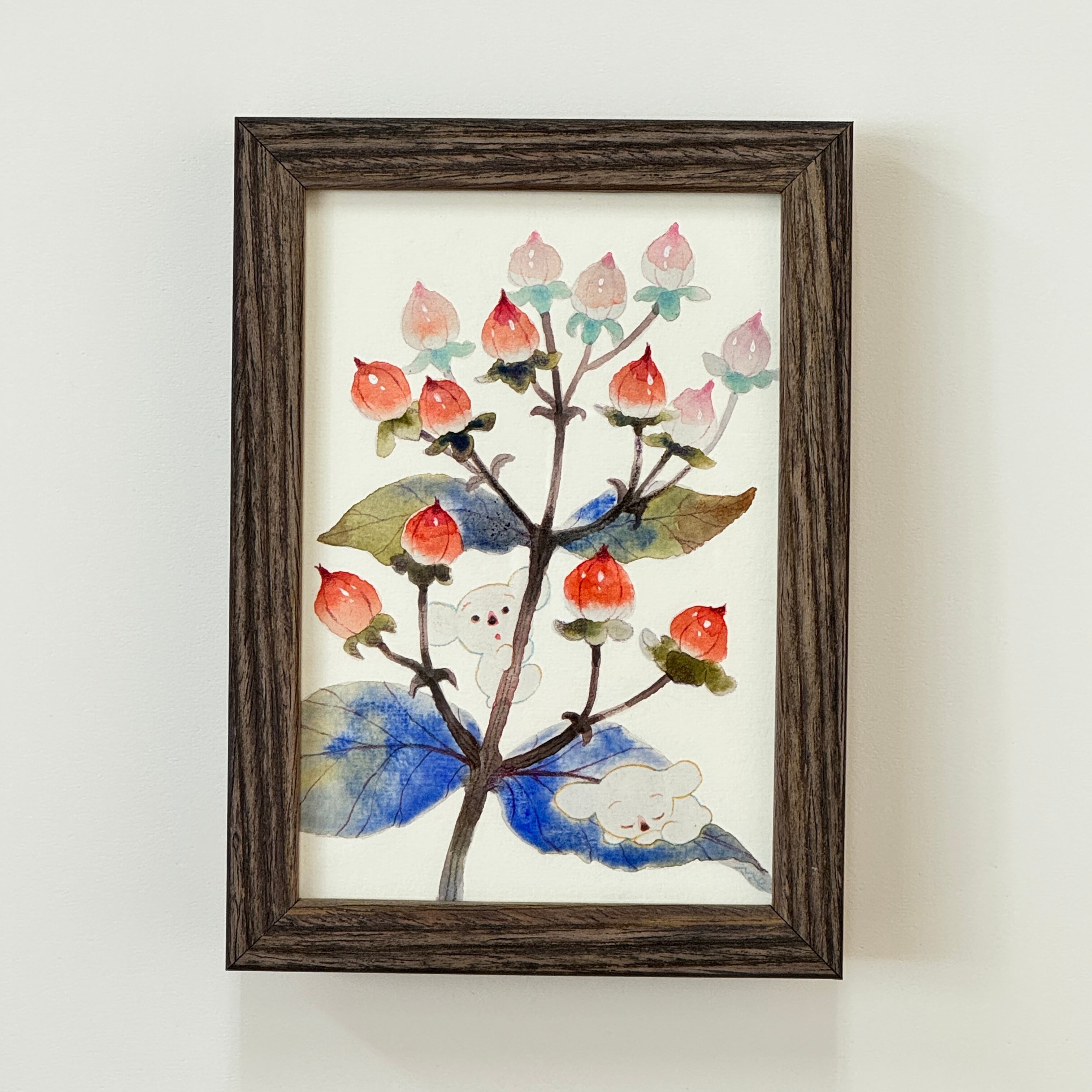 ミニ原画】こまちみゆた／陽のあたる部屋 | TSUKUSHI ART SHOP