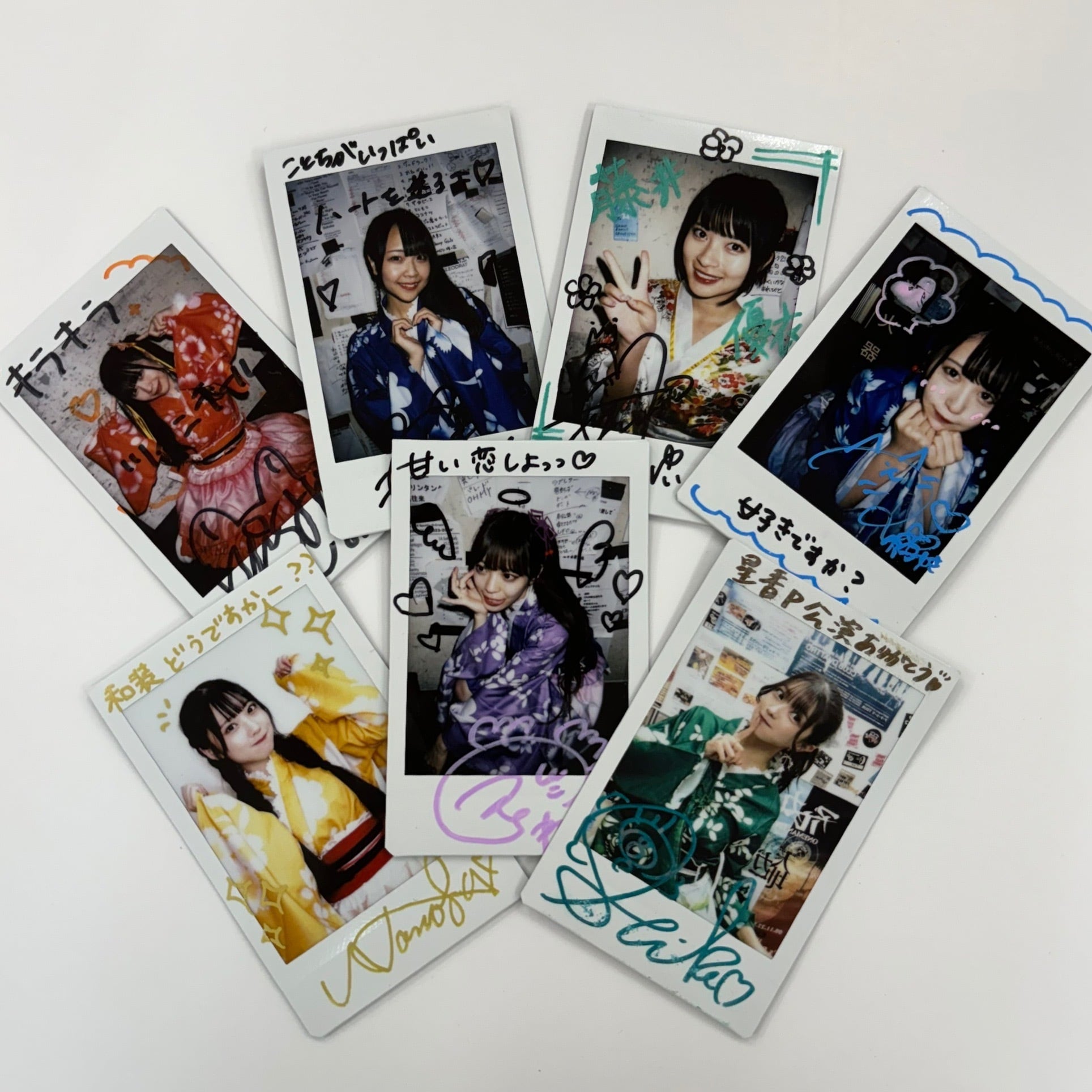 個別】 メンバー別ソロチェキ2枚セット | Kiss Bee online shop