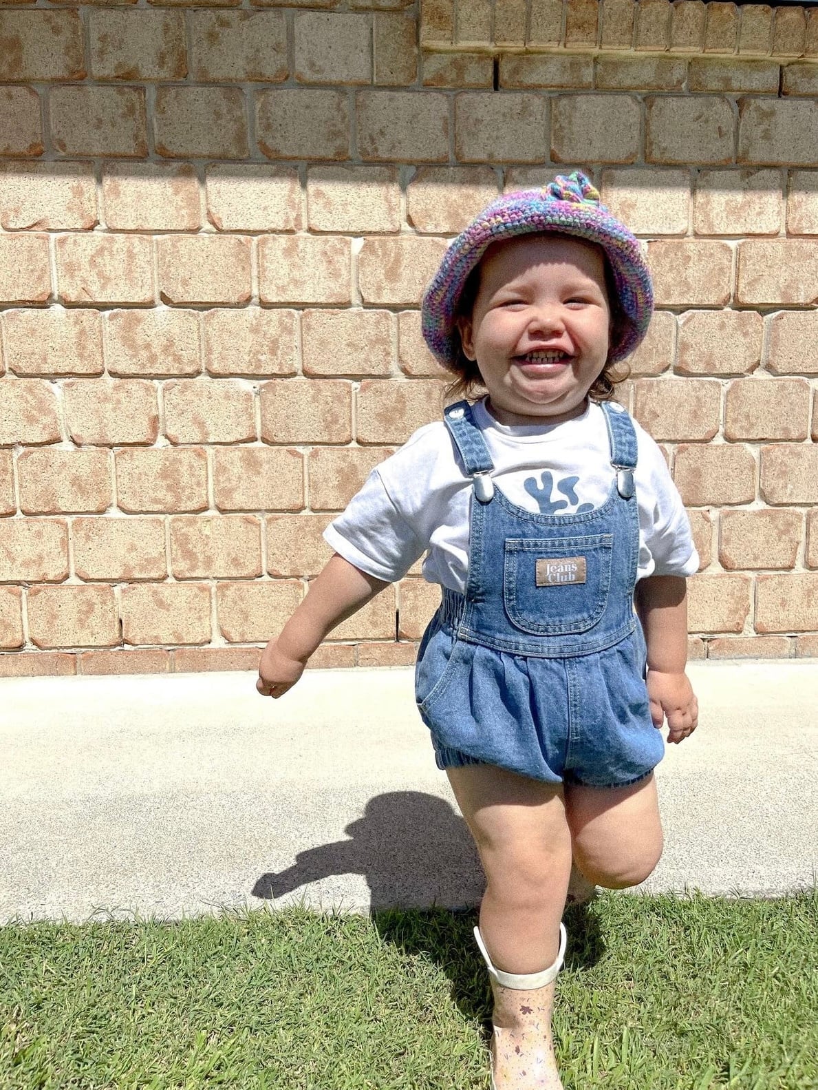 TWIN COLLECTIVE】Bowie Bubble Romper - Ziggy Blue | RIRIBELL