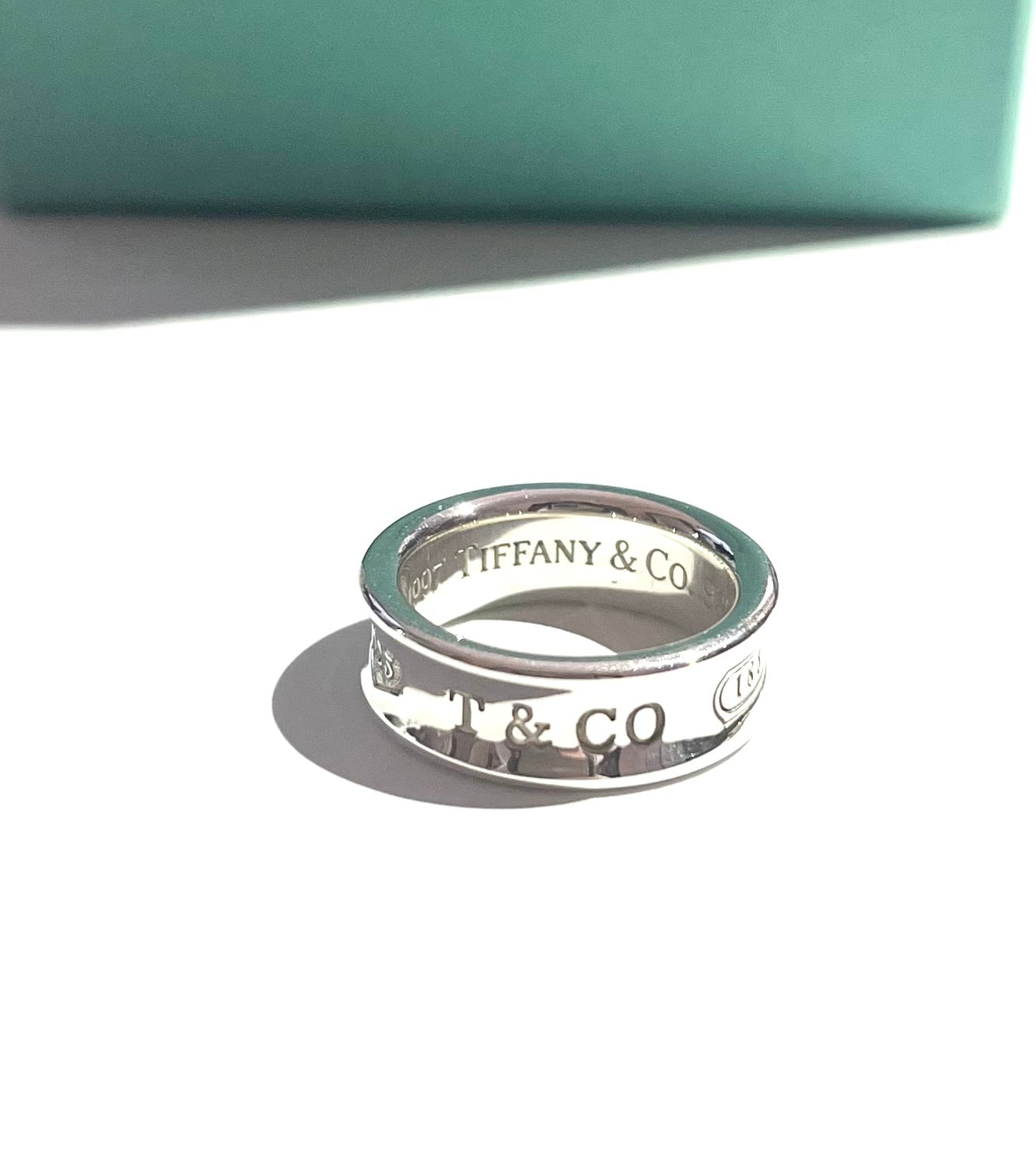 TIFFANY＆CO.】1388 シルバー925 ティファニー1837 ナローリング