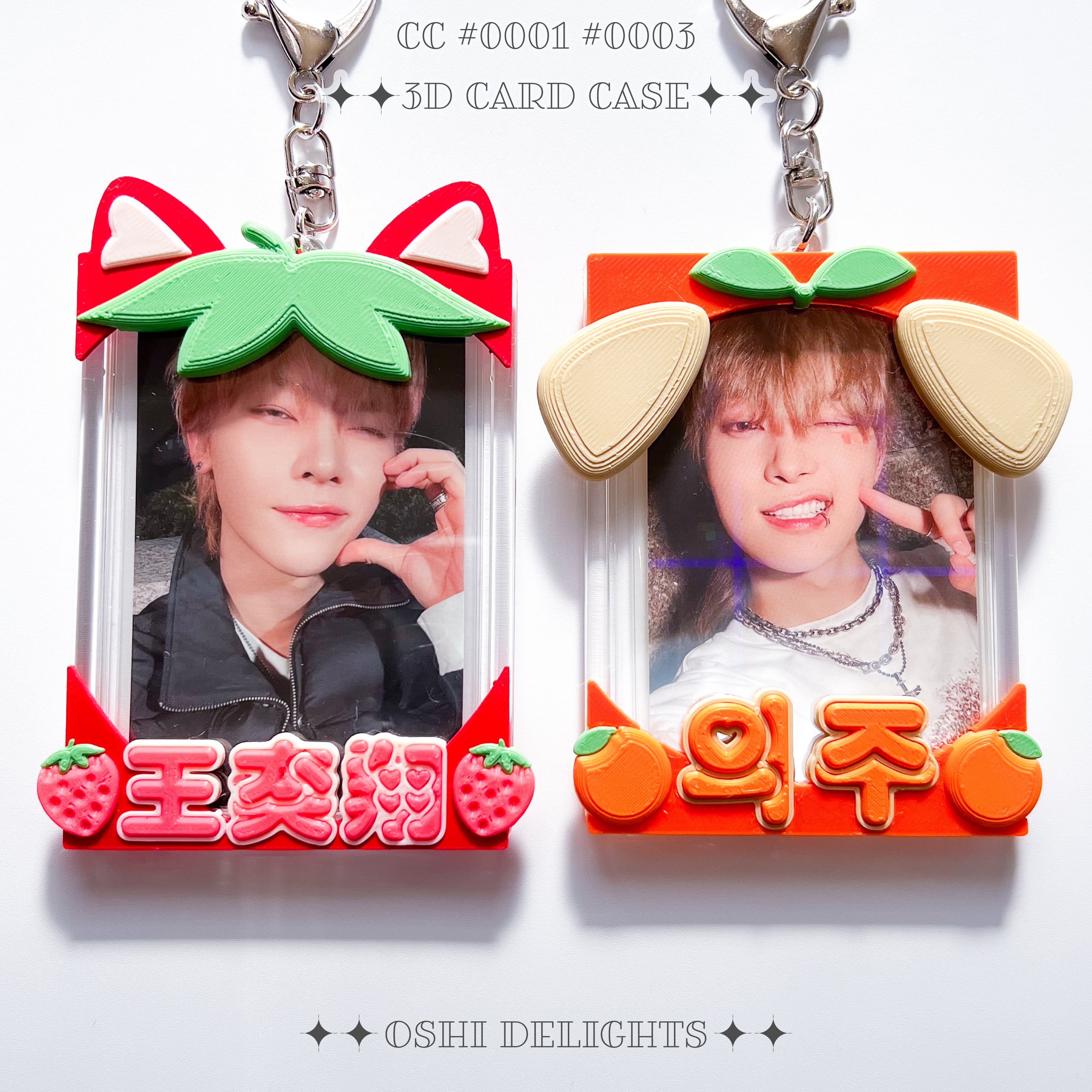 2点セット &TEAM NICHOLAS ニコラス EJ ウィジュ 3Dデコ トレカケース