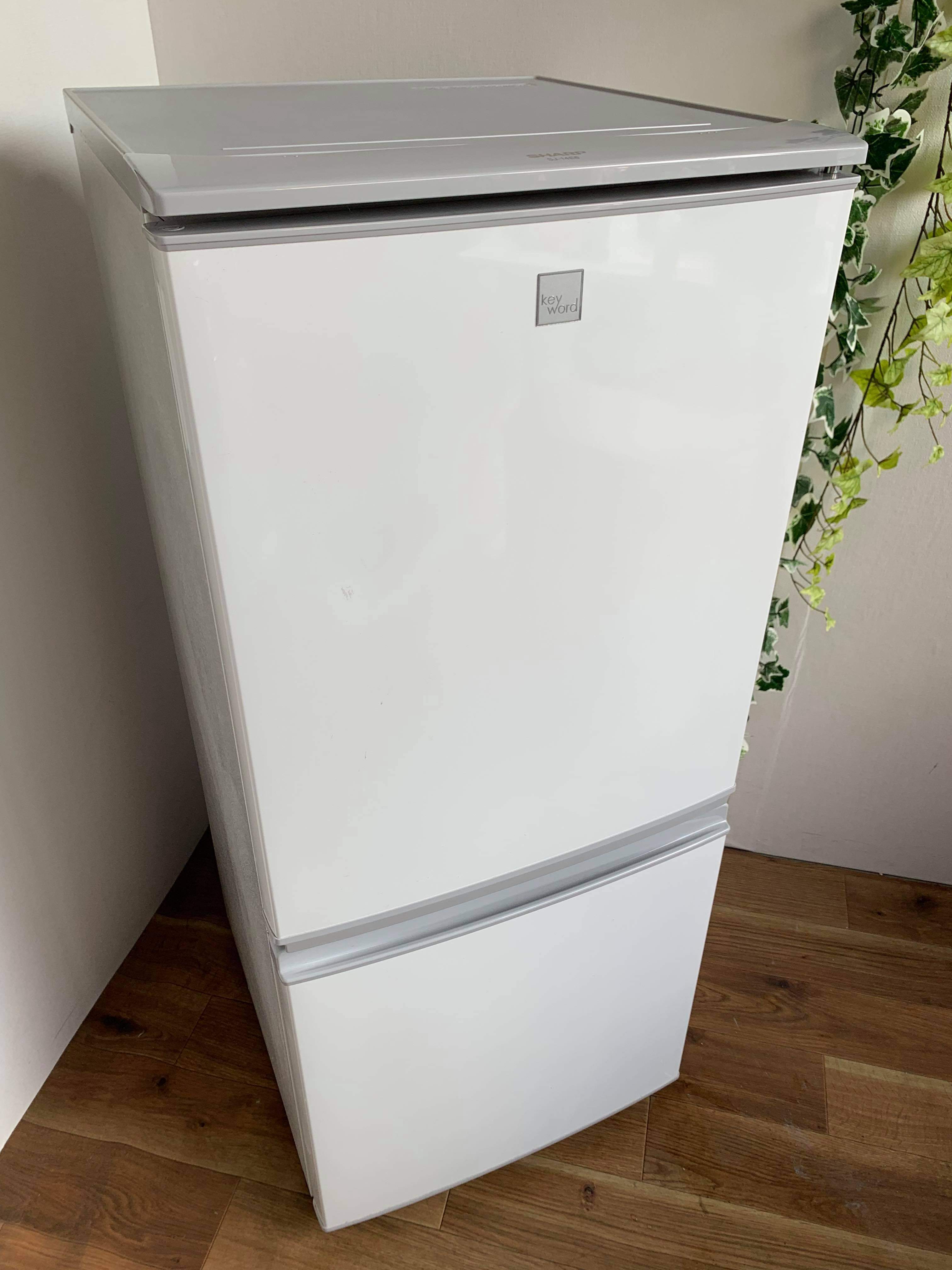 SHARP ノンフロン冷凍冷蔵庫 137L 2019年 SJ-14E6-KW | 【オンライン