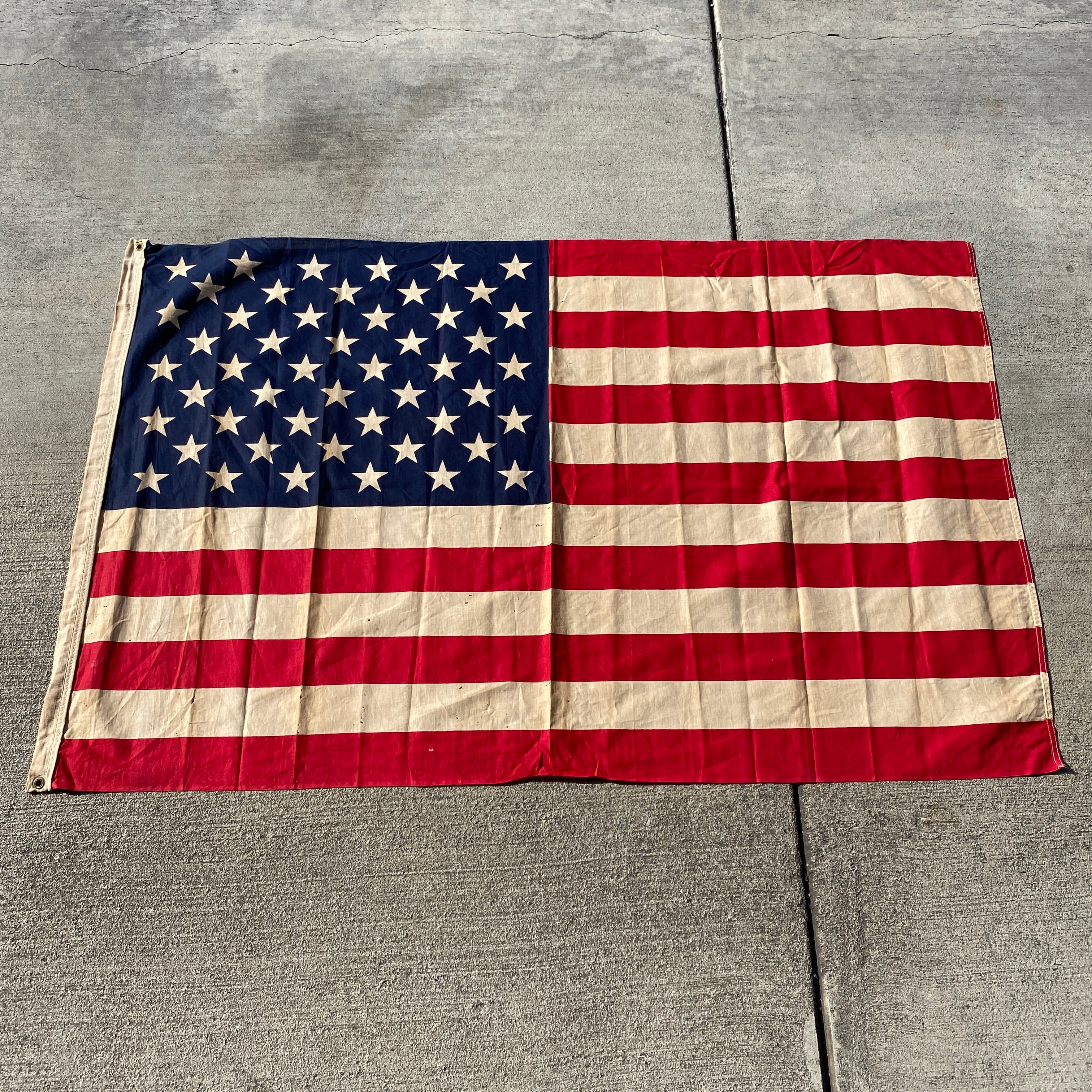 1082 ビンテージ アメリカ国旗 星条旗 50スター アメリカンフラッグ