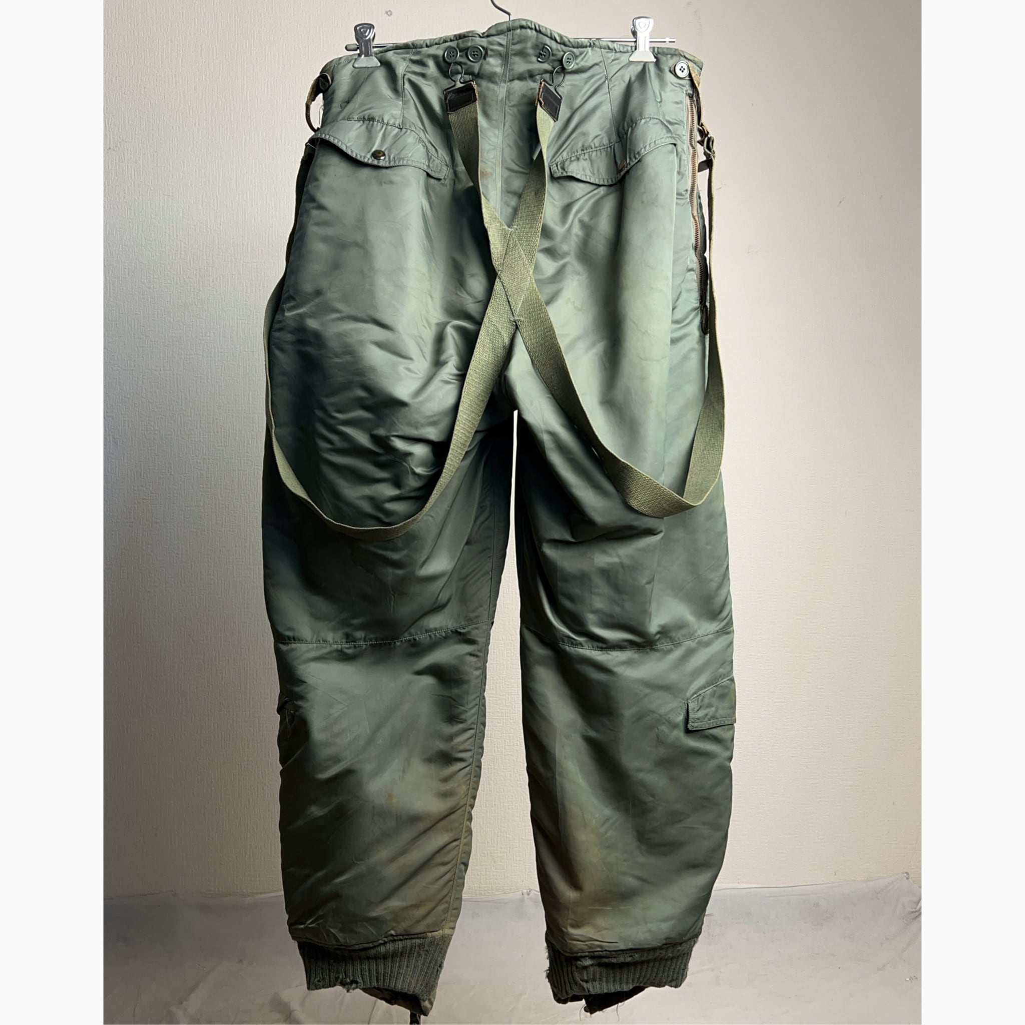 50's~60's USAF D-1B Flight Pants SIZE 34 黒タグ 米空軍 フライト