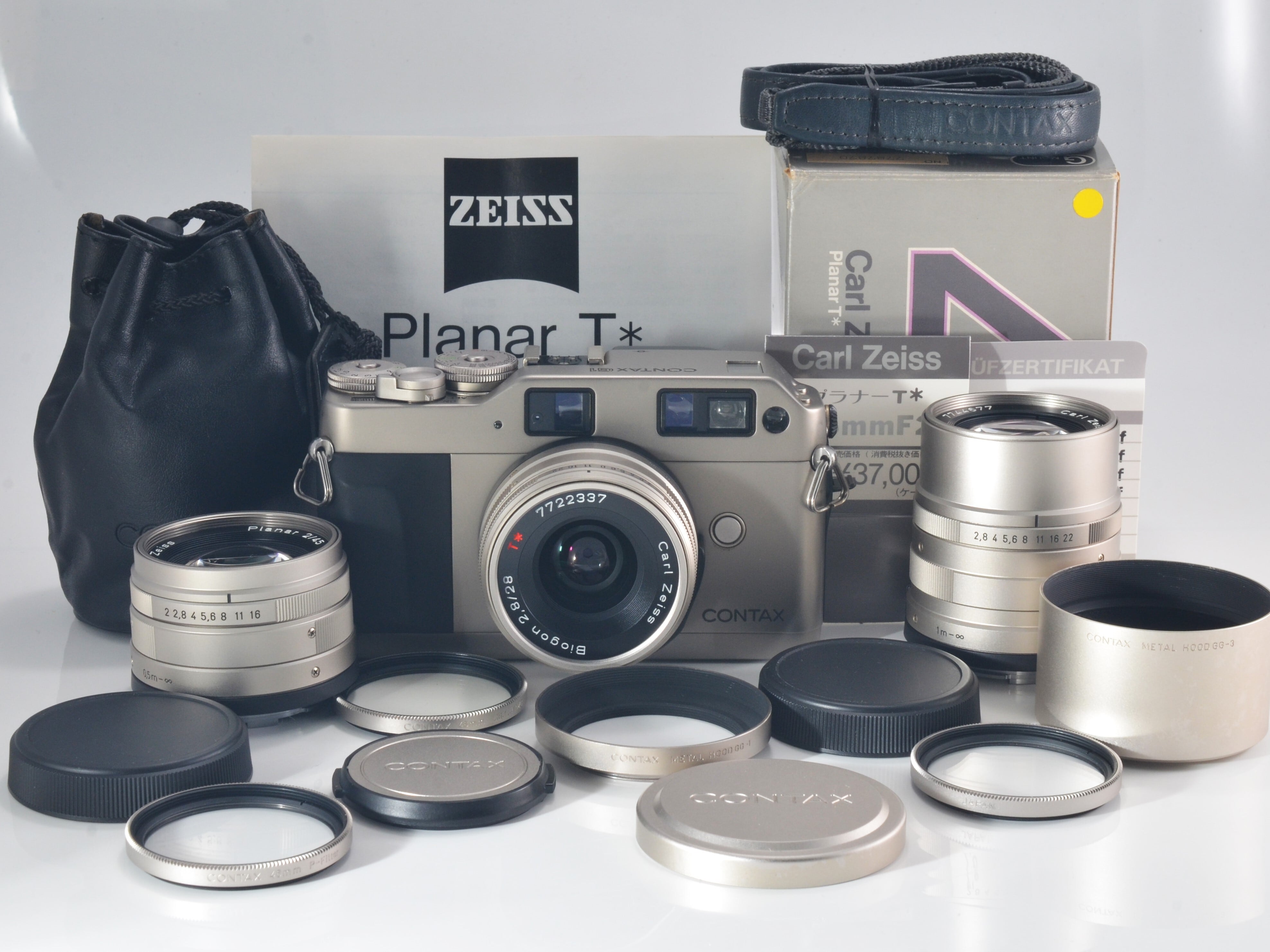 コンタックス CONTAX G1】ROM改造済 レンズ2本/TLA200セット