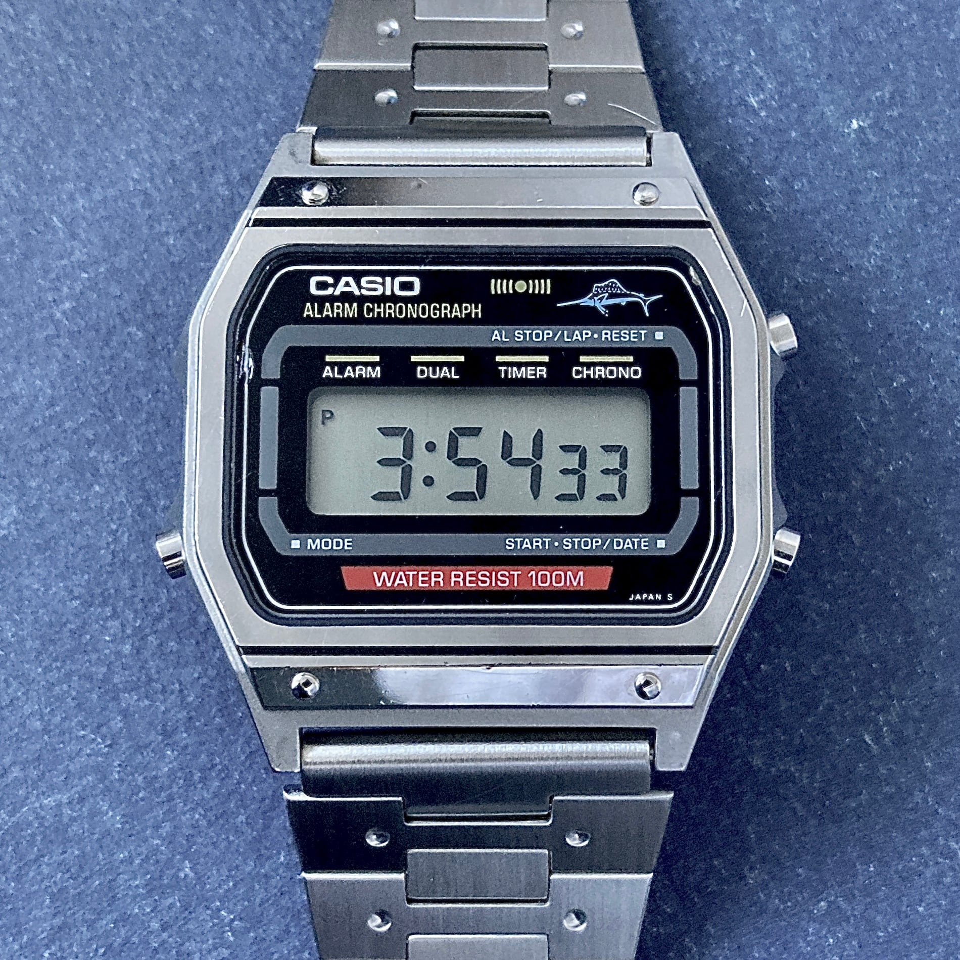CASIO W-740 Marlin デジタル腕時計 商品番号166 casio ws740 marlin