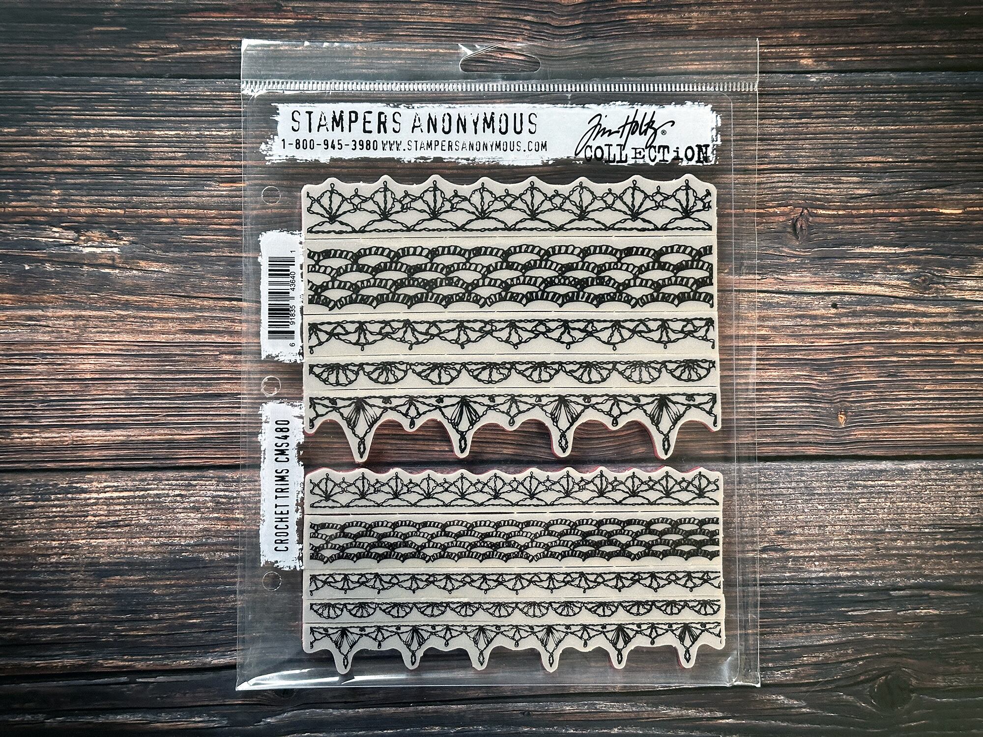 Tim Holtz クリングマウントスタンプ Stampers Anonymous Cling Mount
